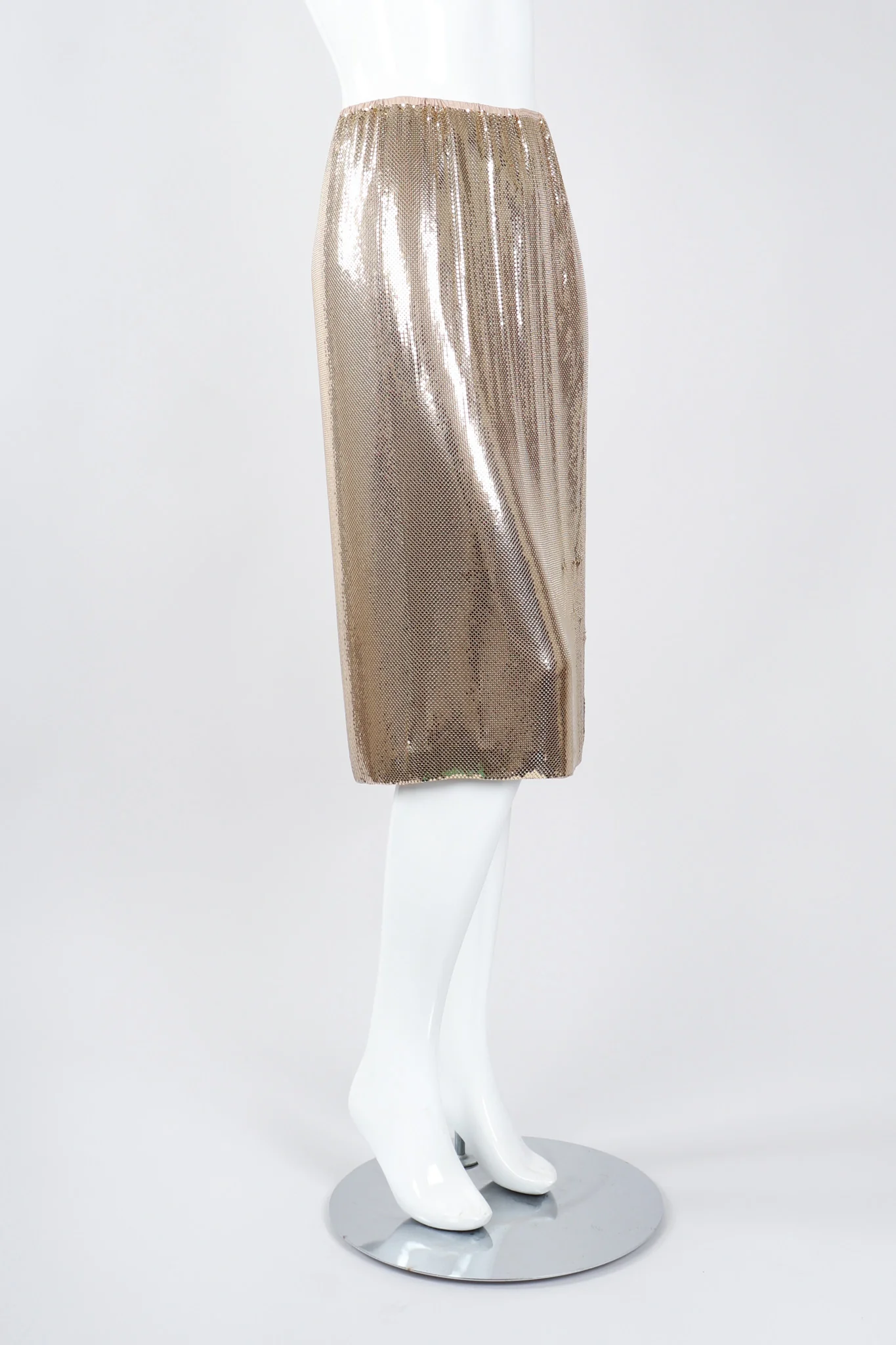 Liquid Gold Cowl Top & Skirt Set - Image 37