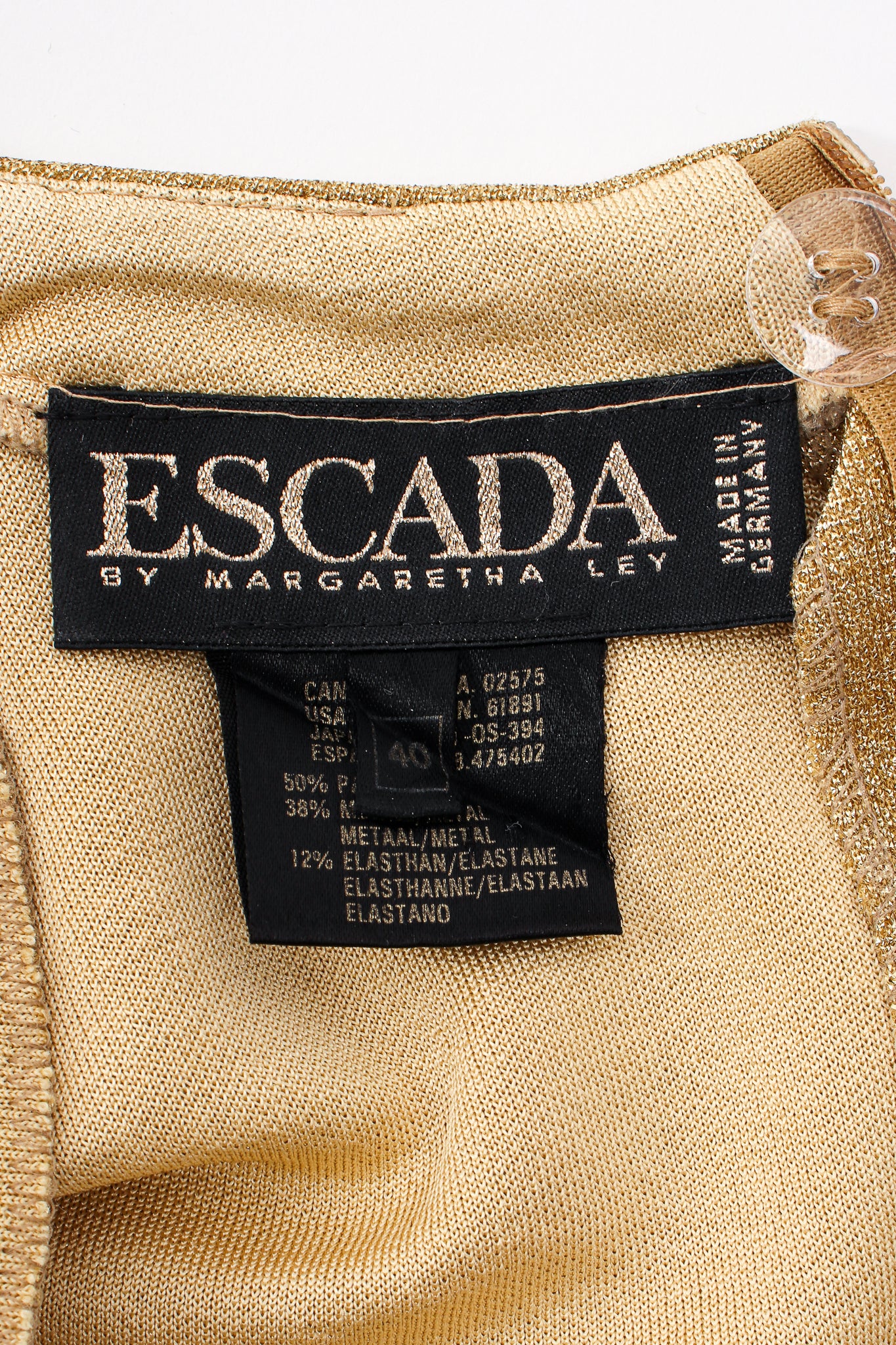 Gold Lurex Jumpsuit - Image 15