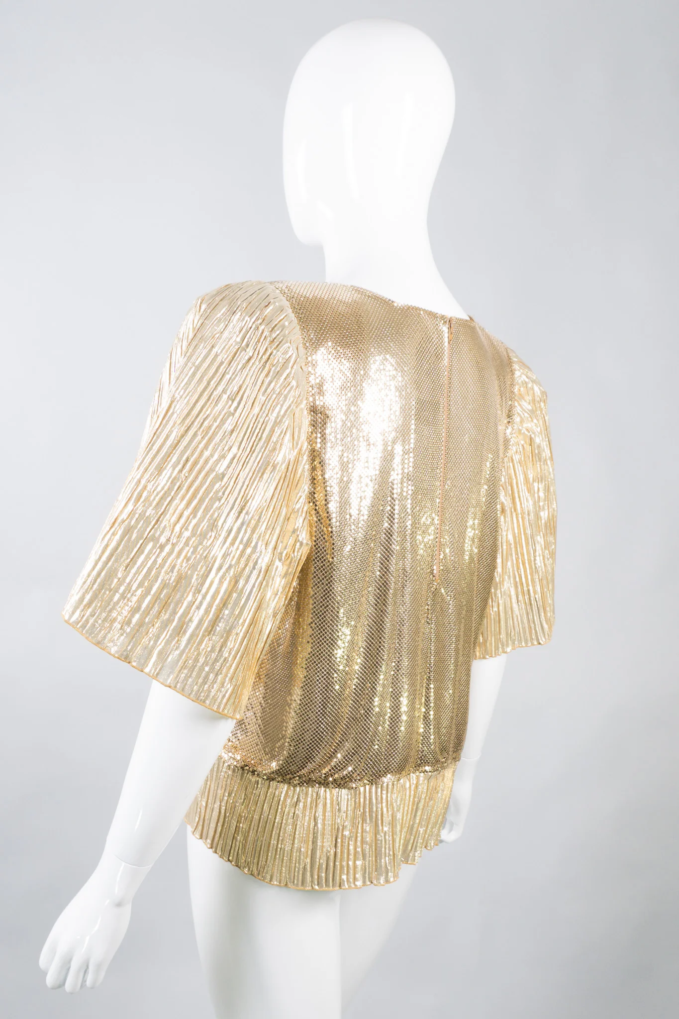 Gold Mesh Box Top - Image 4
