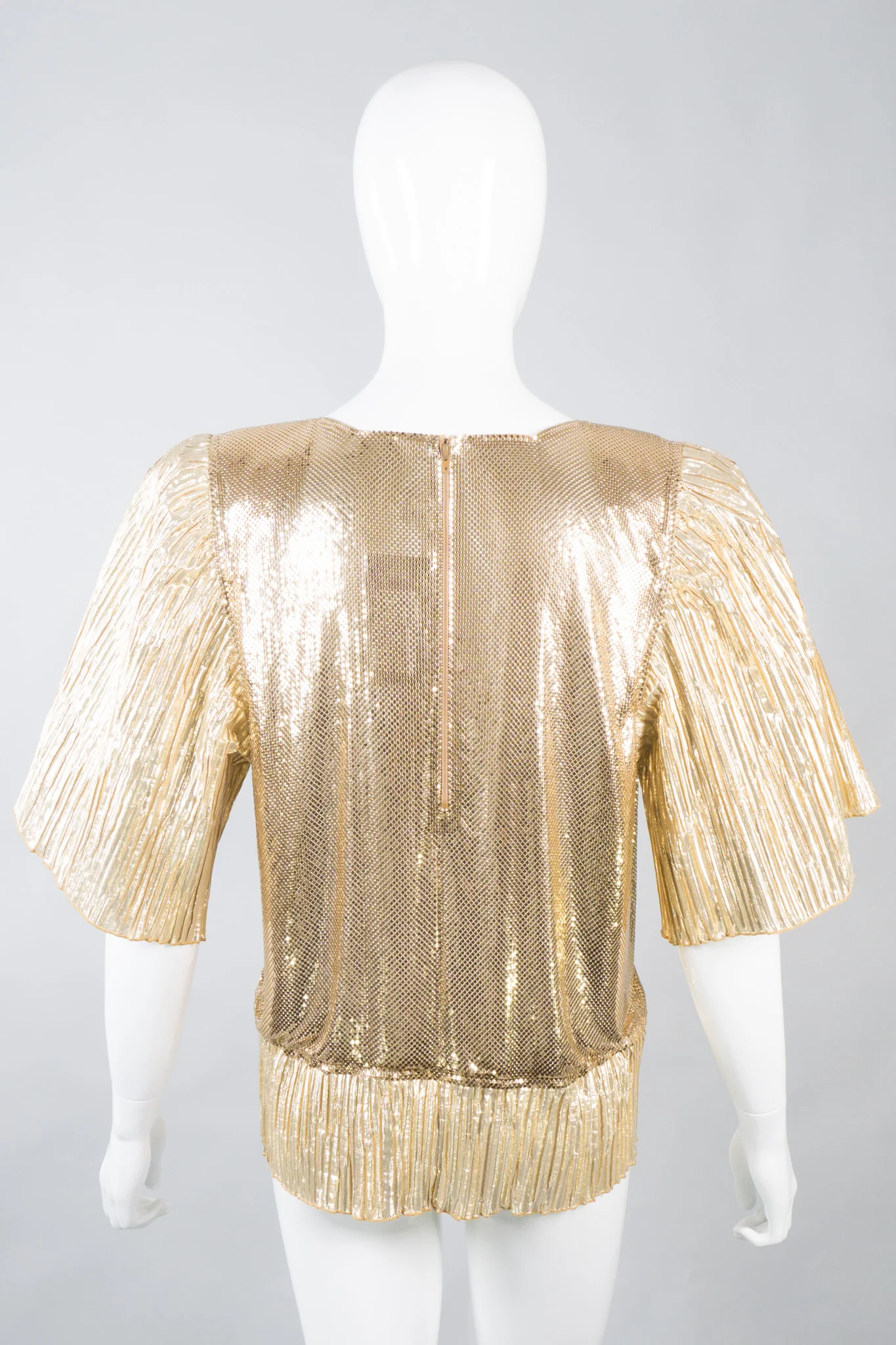 Gold Mesh Box Top - Image 5