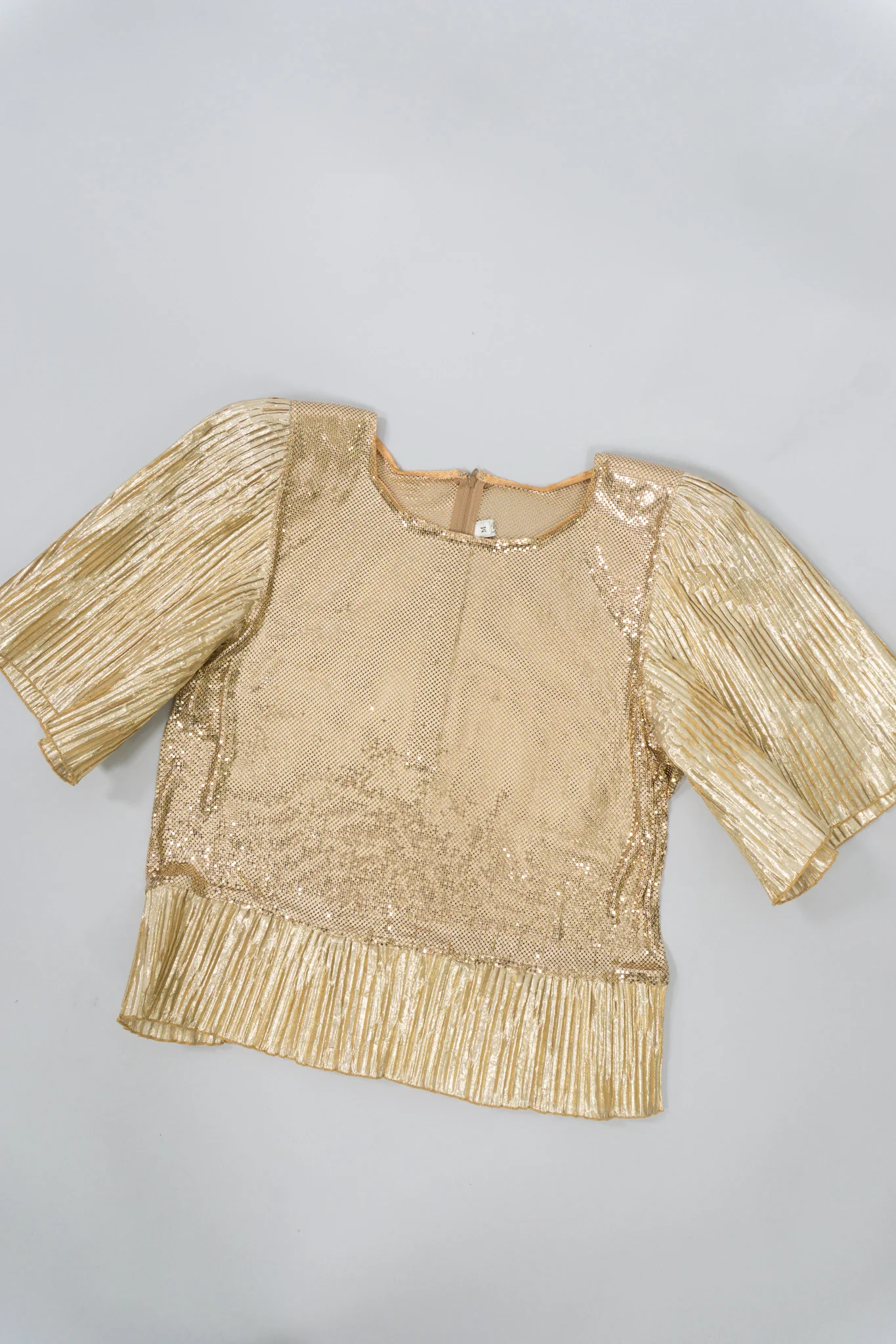 Gold Mesh Box Top - Image 8