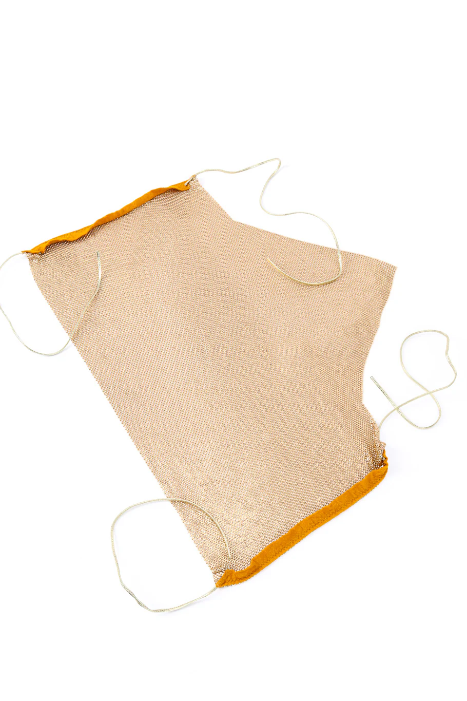 Gold Mesh Halter Top - Image 6