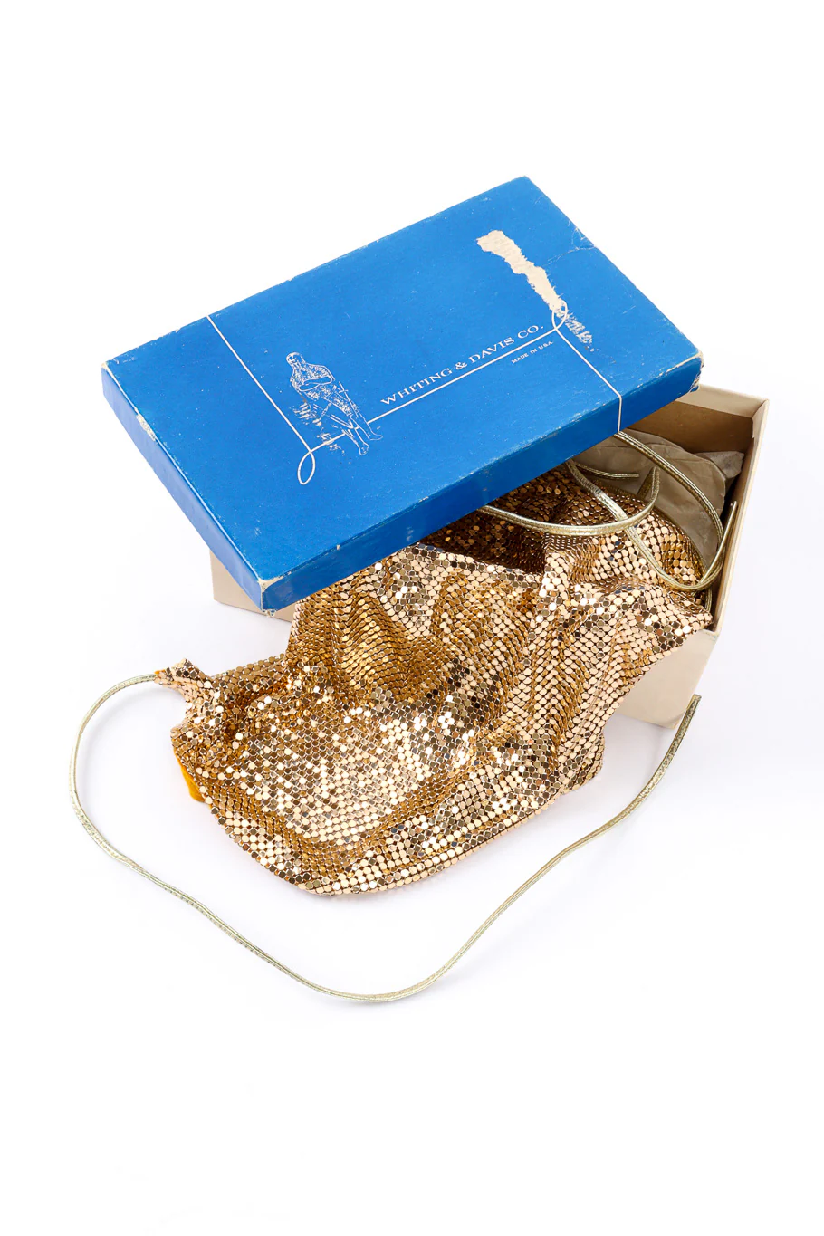 Gold Mesh Halter Top - Image 9
