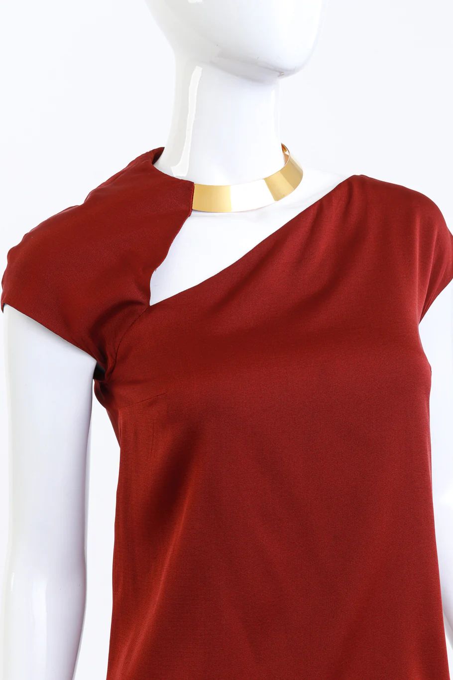 Gold Neck Collar Top - Image 5