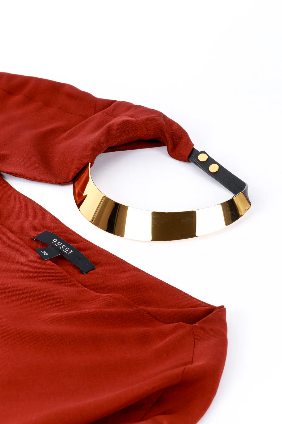 Gold Neck Collar Top - Image 7