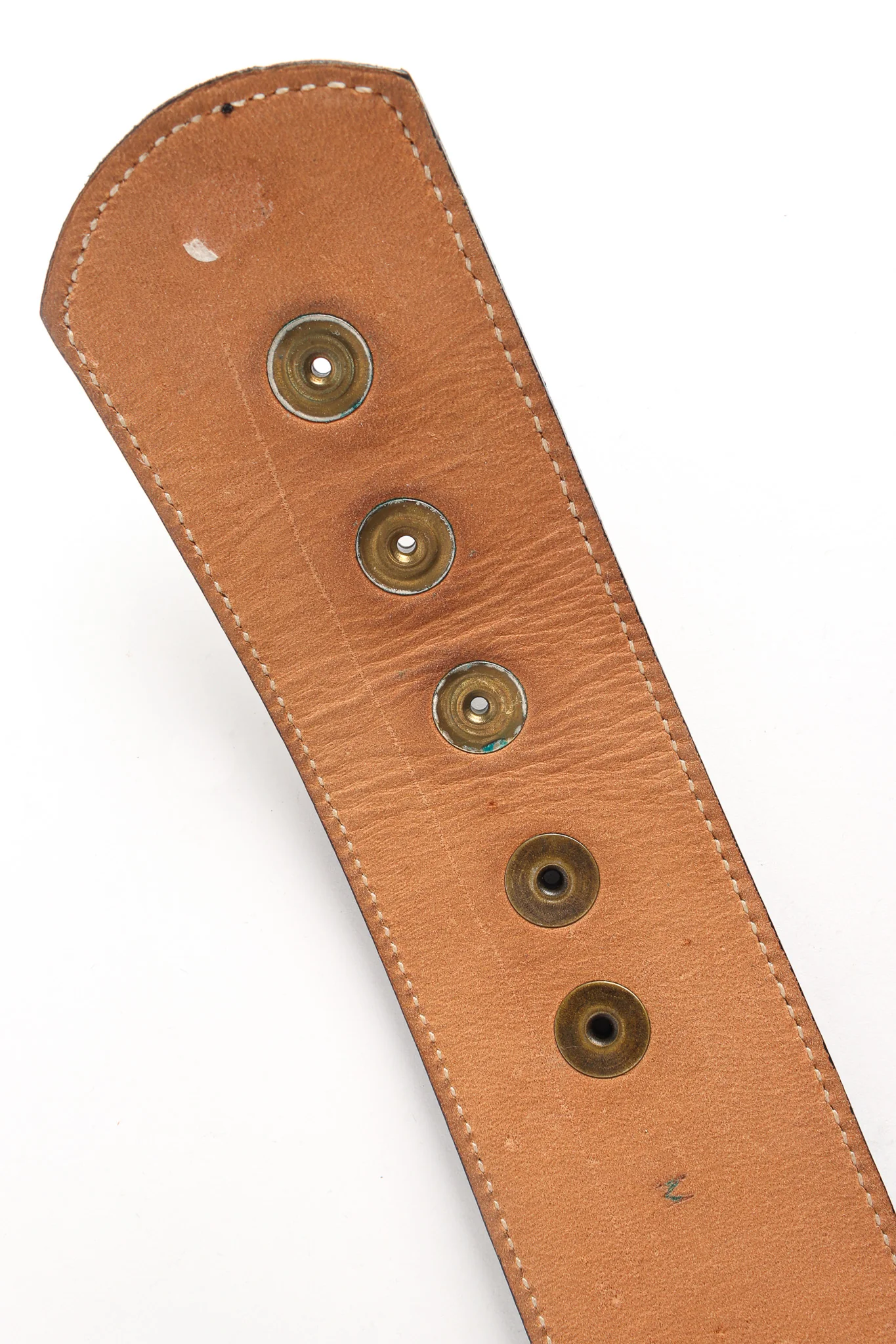 Gold Panel Chain Waist Belt - Image 7