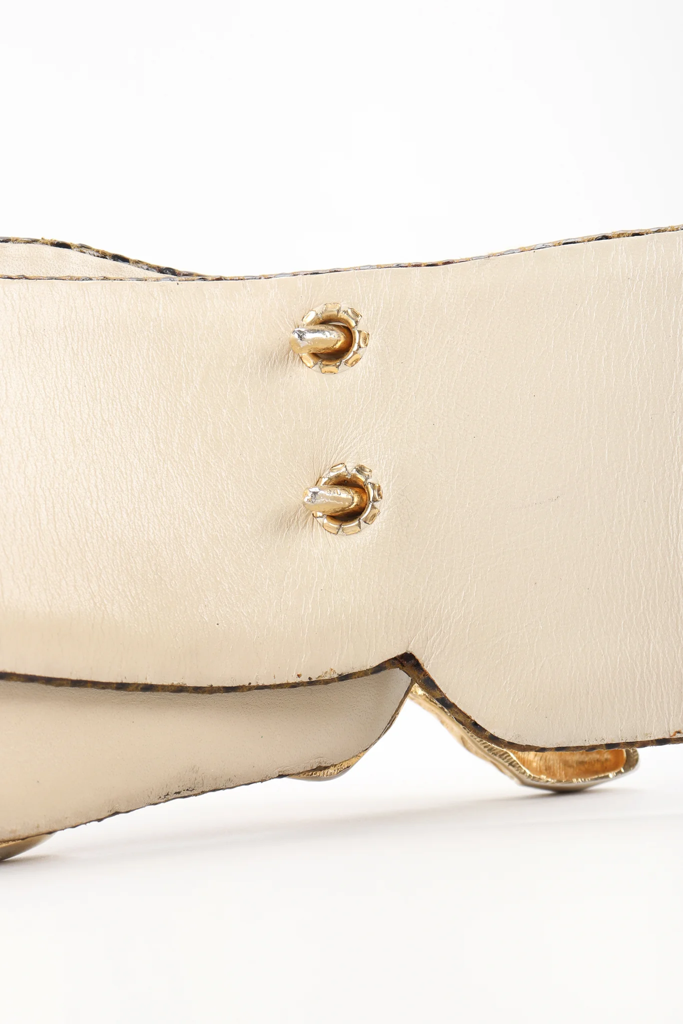 Gold Panther Buckle Belt - Image 7