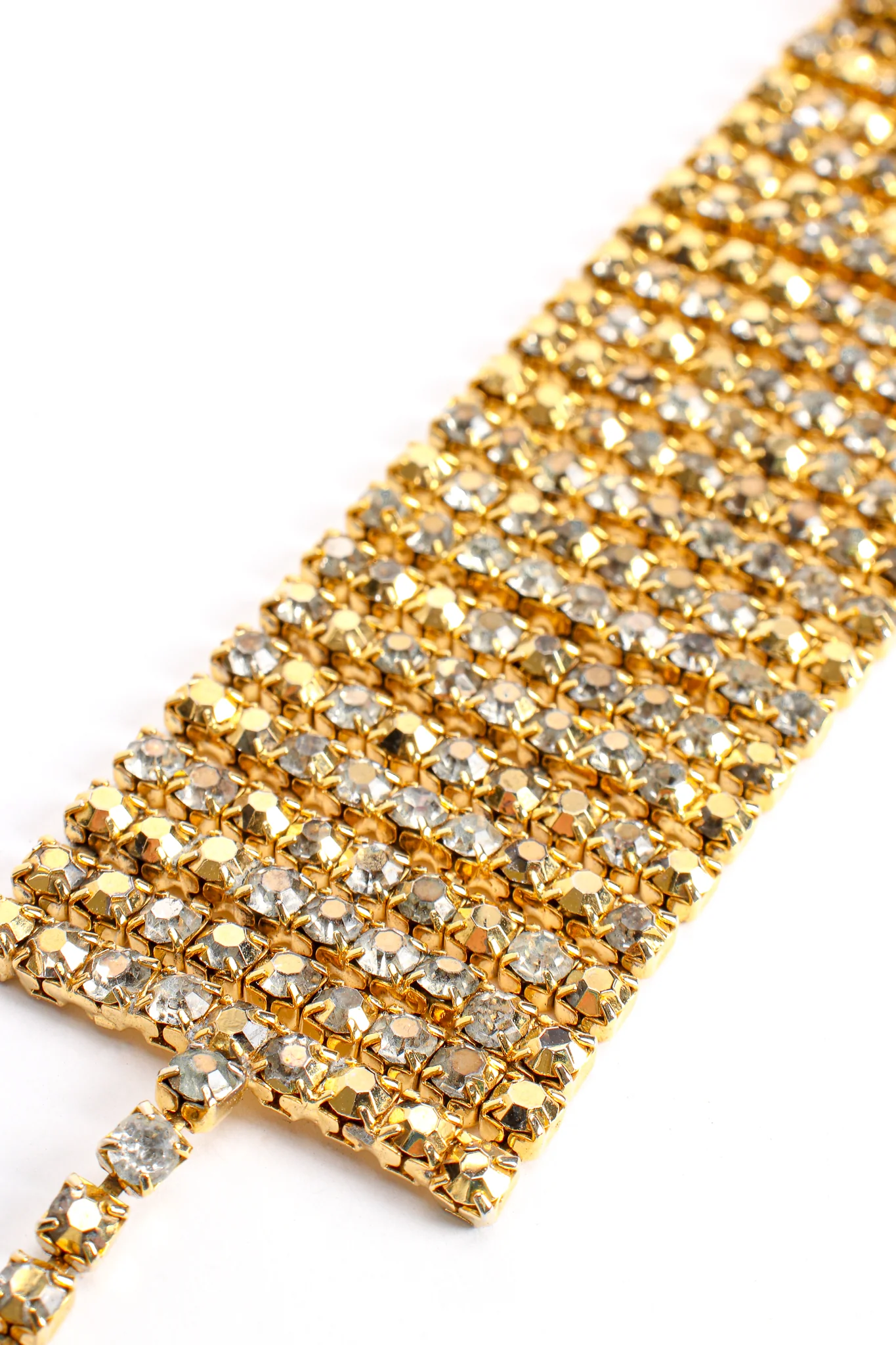 Gold Rhinestone Buckle Choker - Image 5