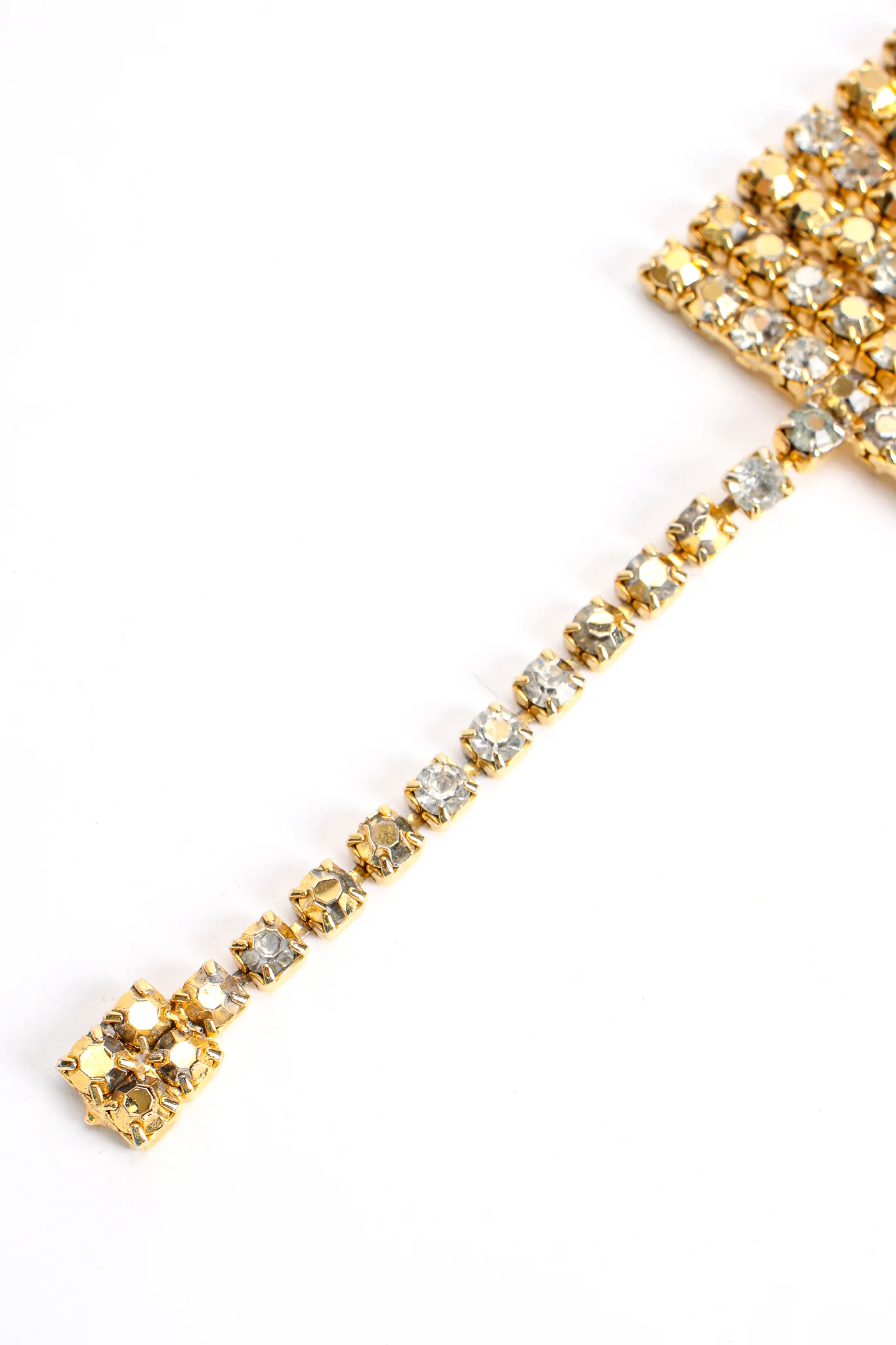 Gold Rhinestone Buckle Choker - Image 6
