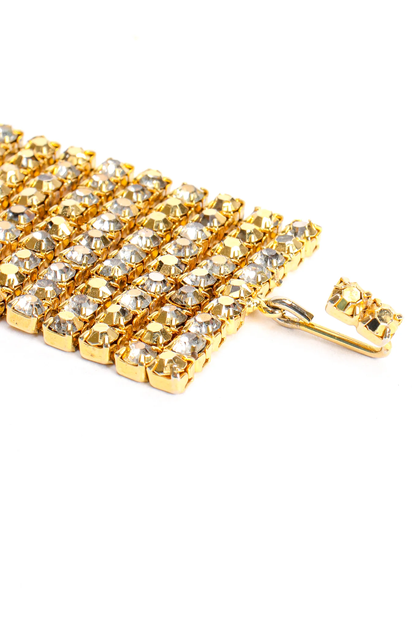 Gold Rhinestone Buckle Choker - Image 7