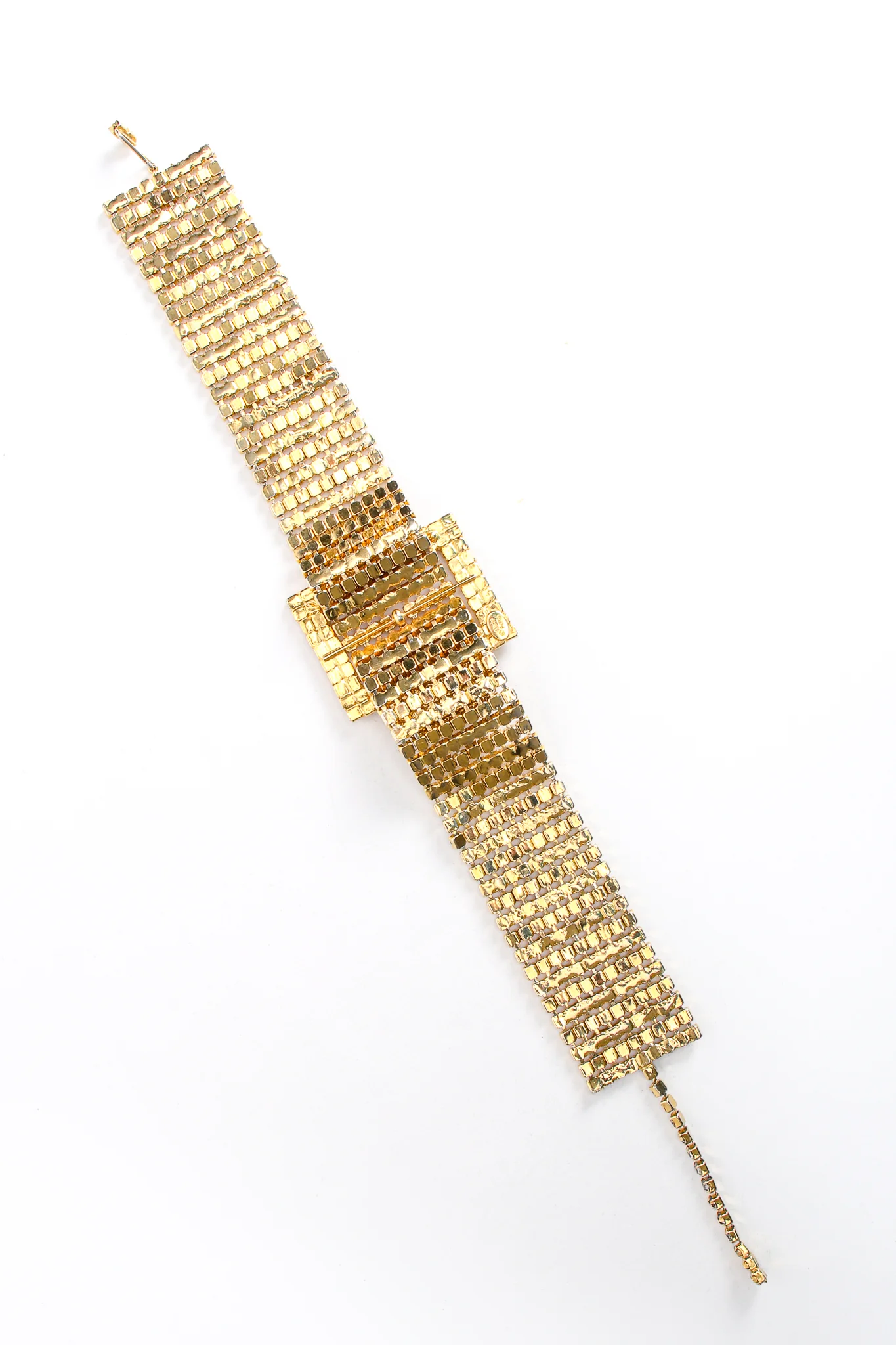 Gold Rhinestone Buckle Choker - Image 8