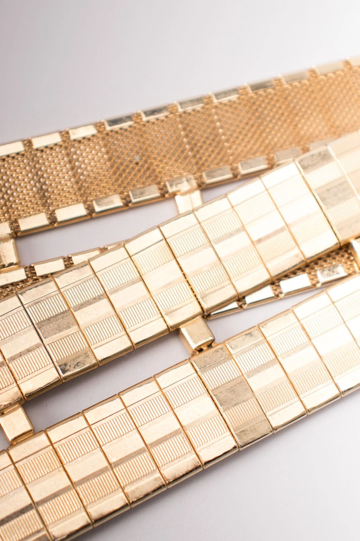 Gold Snakeskin Hematite Belt - Image 9