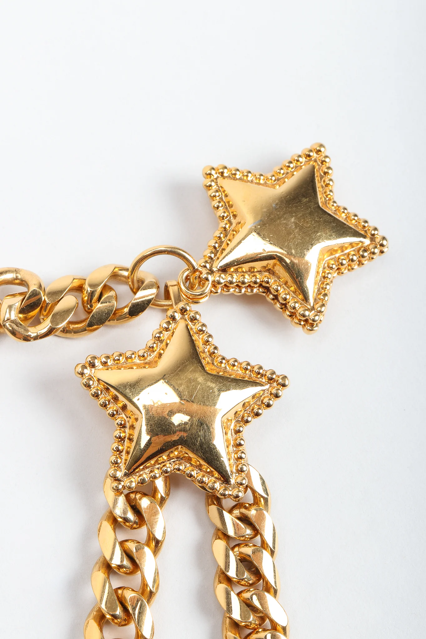 Gold Star Draped Chain Belt - Image 9