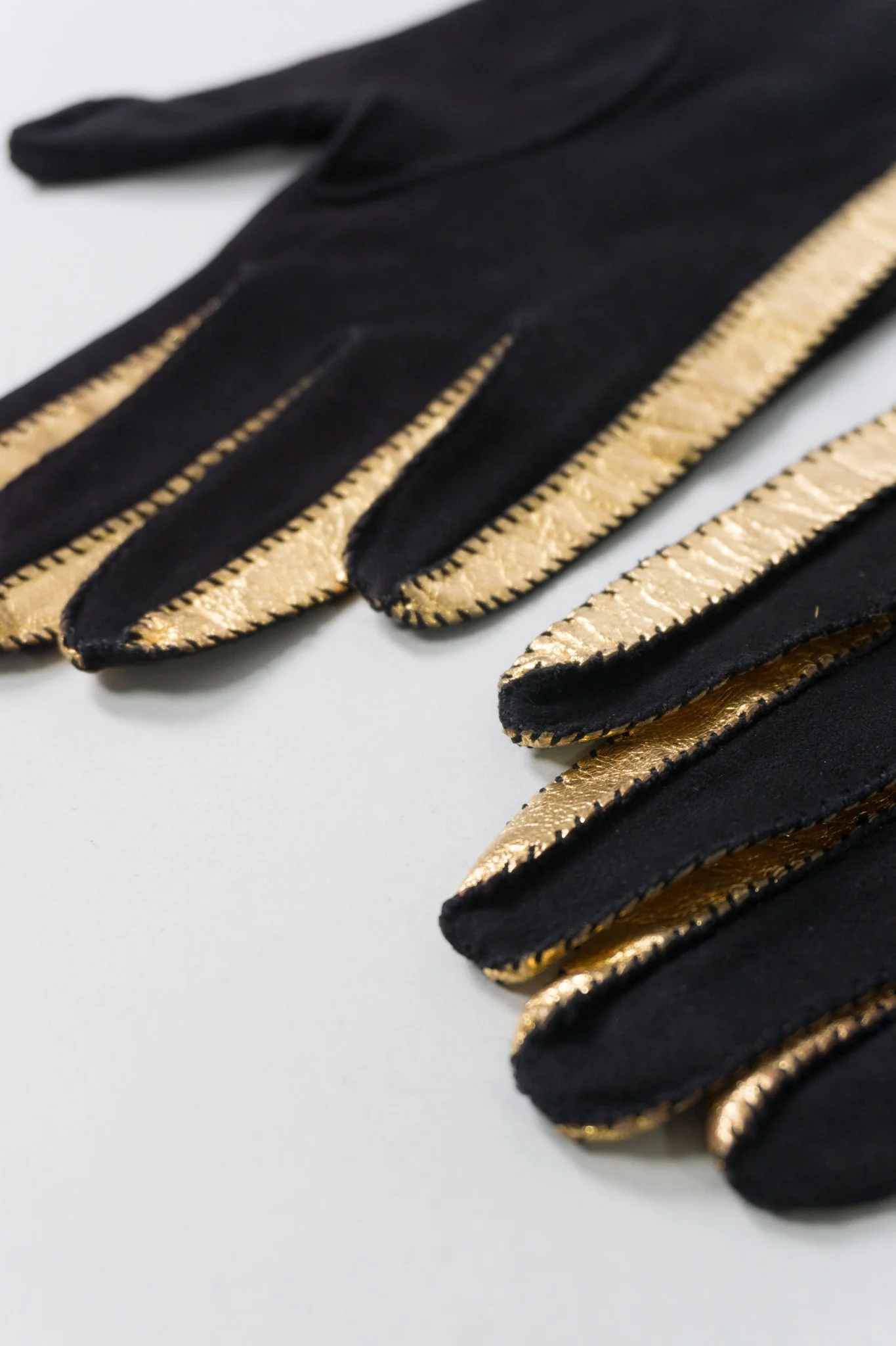 Gold Stripe Gloves - Image 5