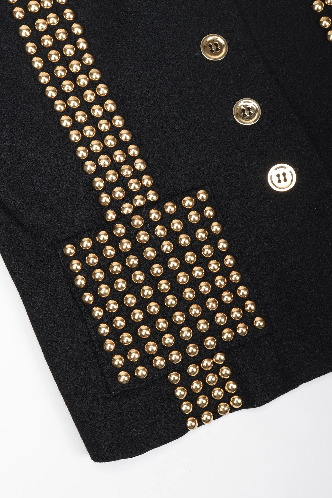 Gold Studded Vest - Image 11