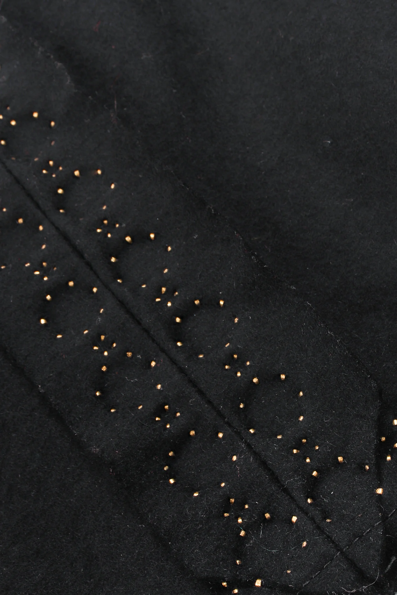 Gold-Studded Wrap Skirt - Image 8