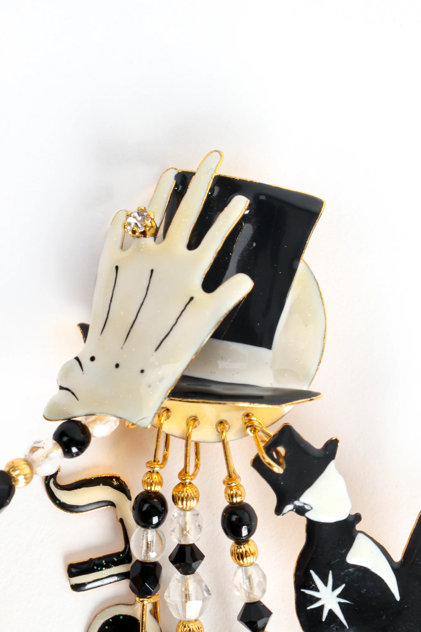 Art Deco Golden Age Nightclub Earrings - Image 6