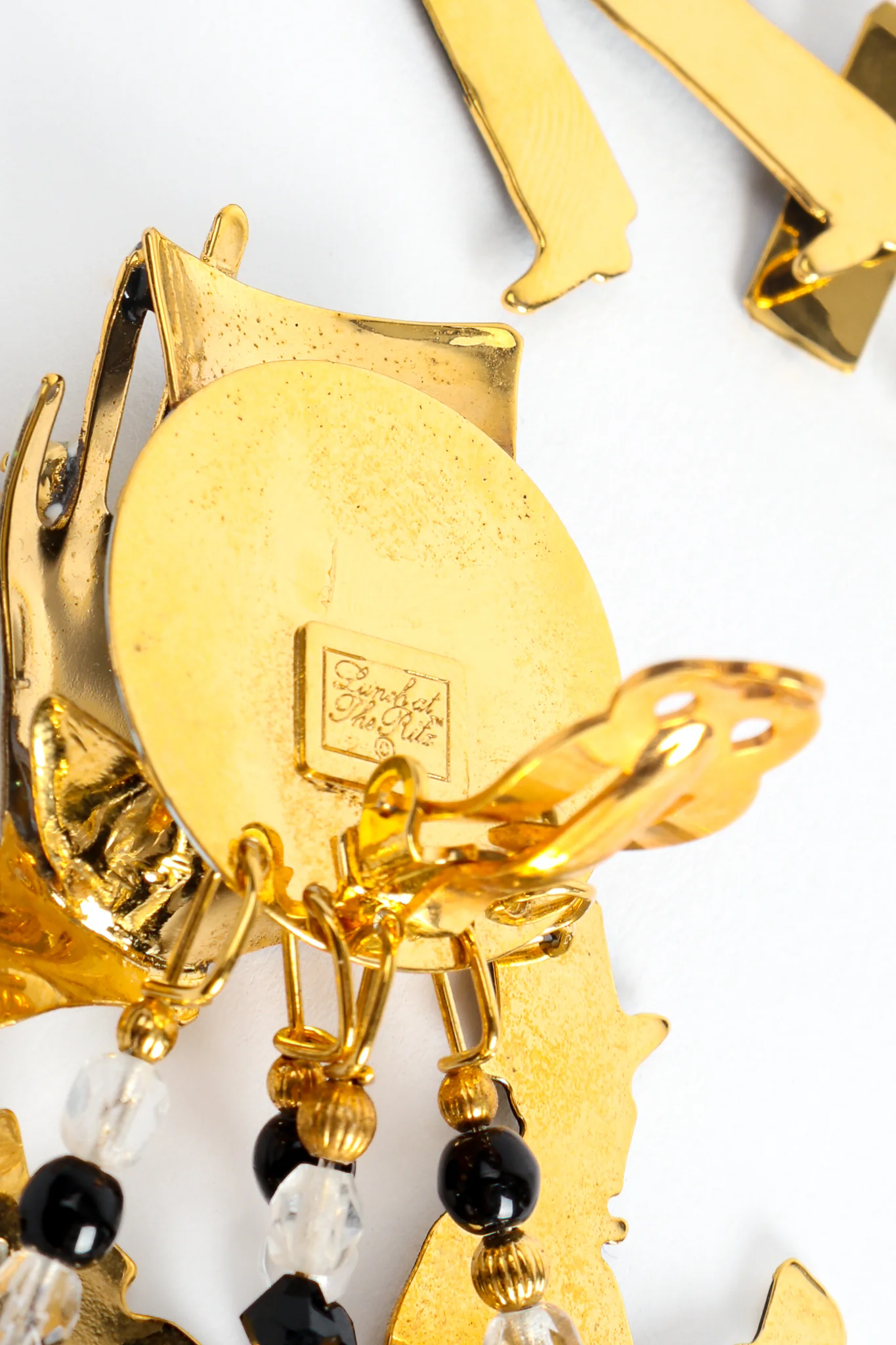 Art Deco Golden Age Nightclub Earrings - Image 9