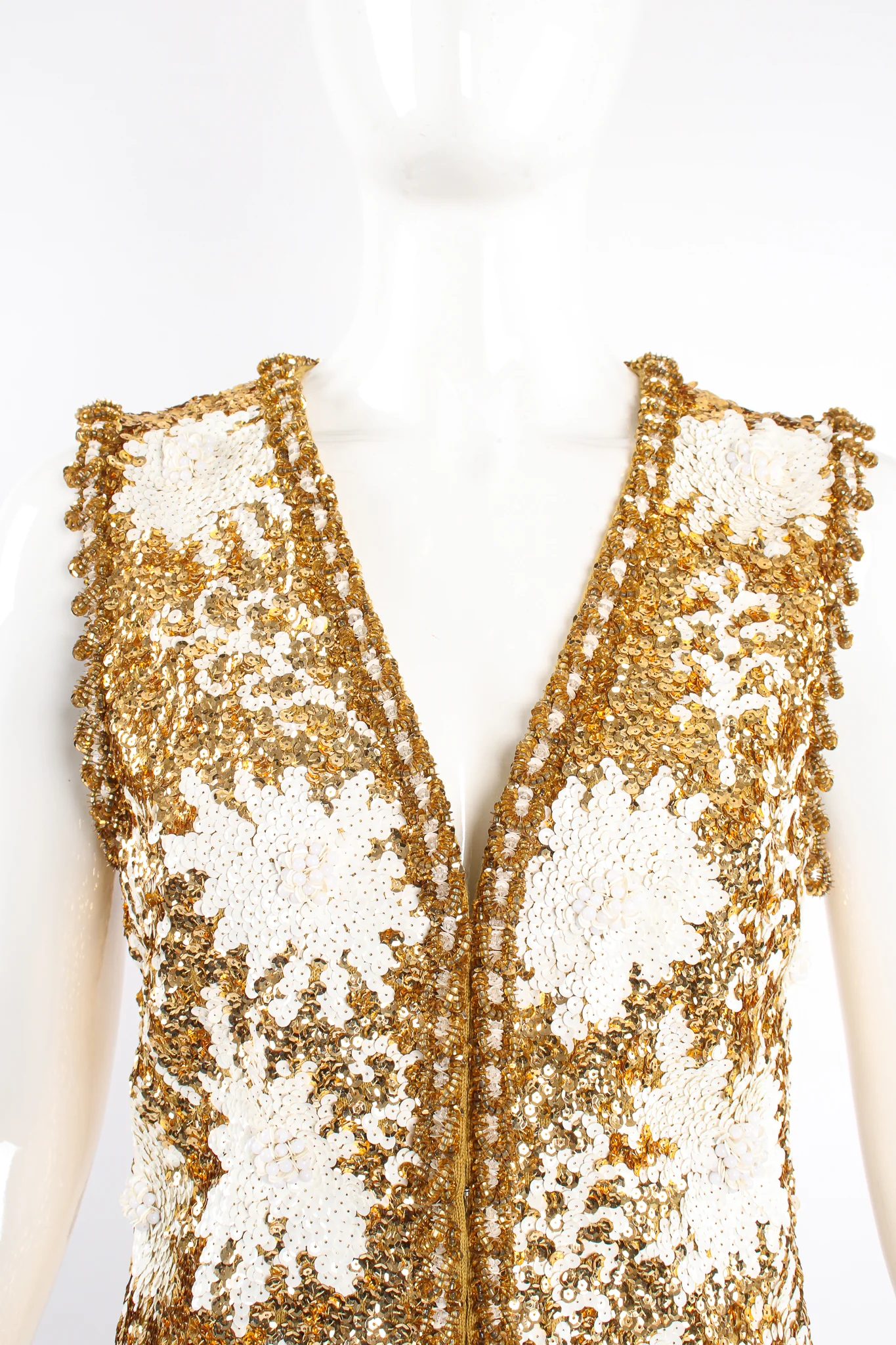 Golden Blossom Burst Vest - Image 6