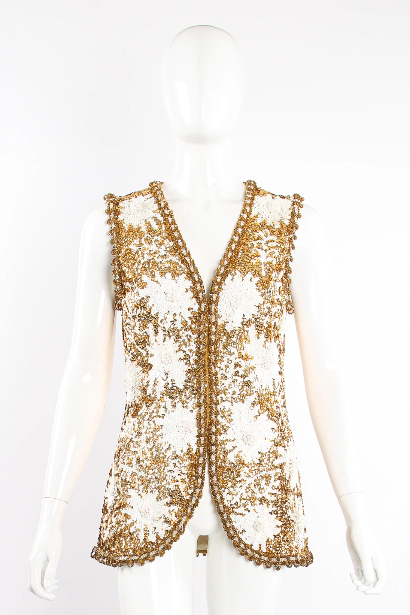 Golden Blossom Burst Vest - Image 8