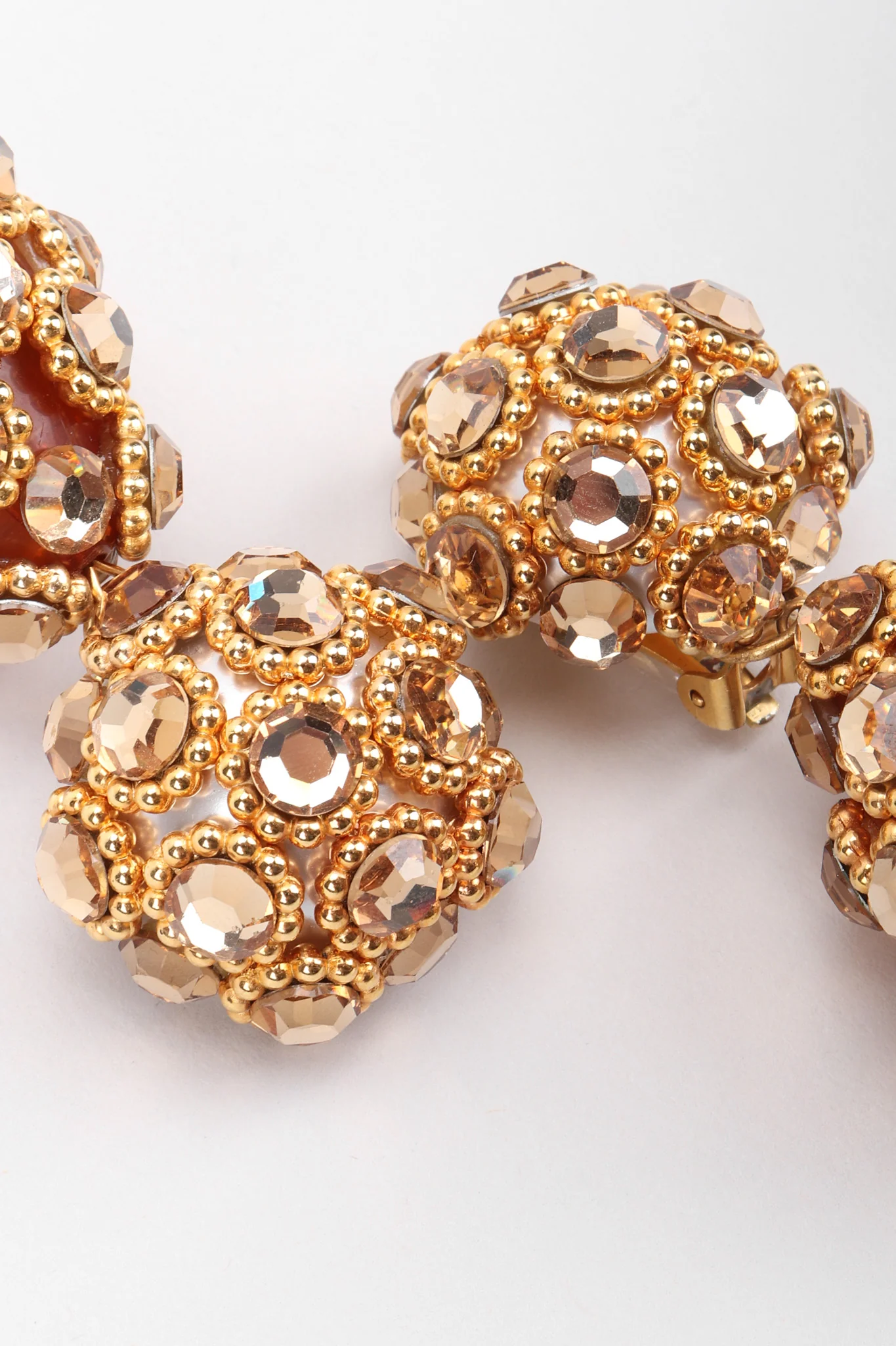 Golden Egg Drop Earrings - Image 6