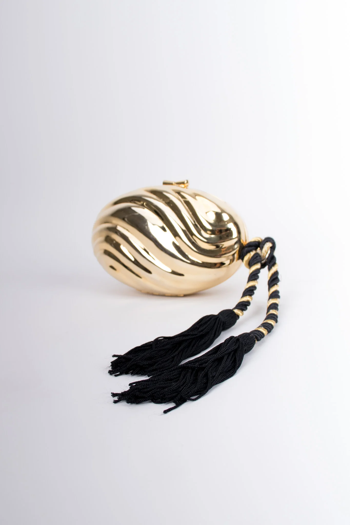 Golden Egg Tassel Clutch - Image 3