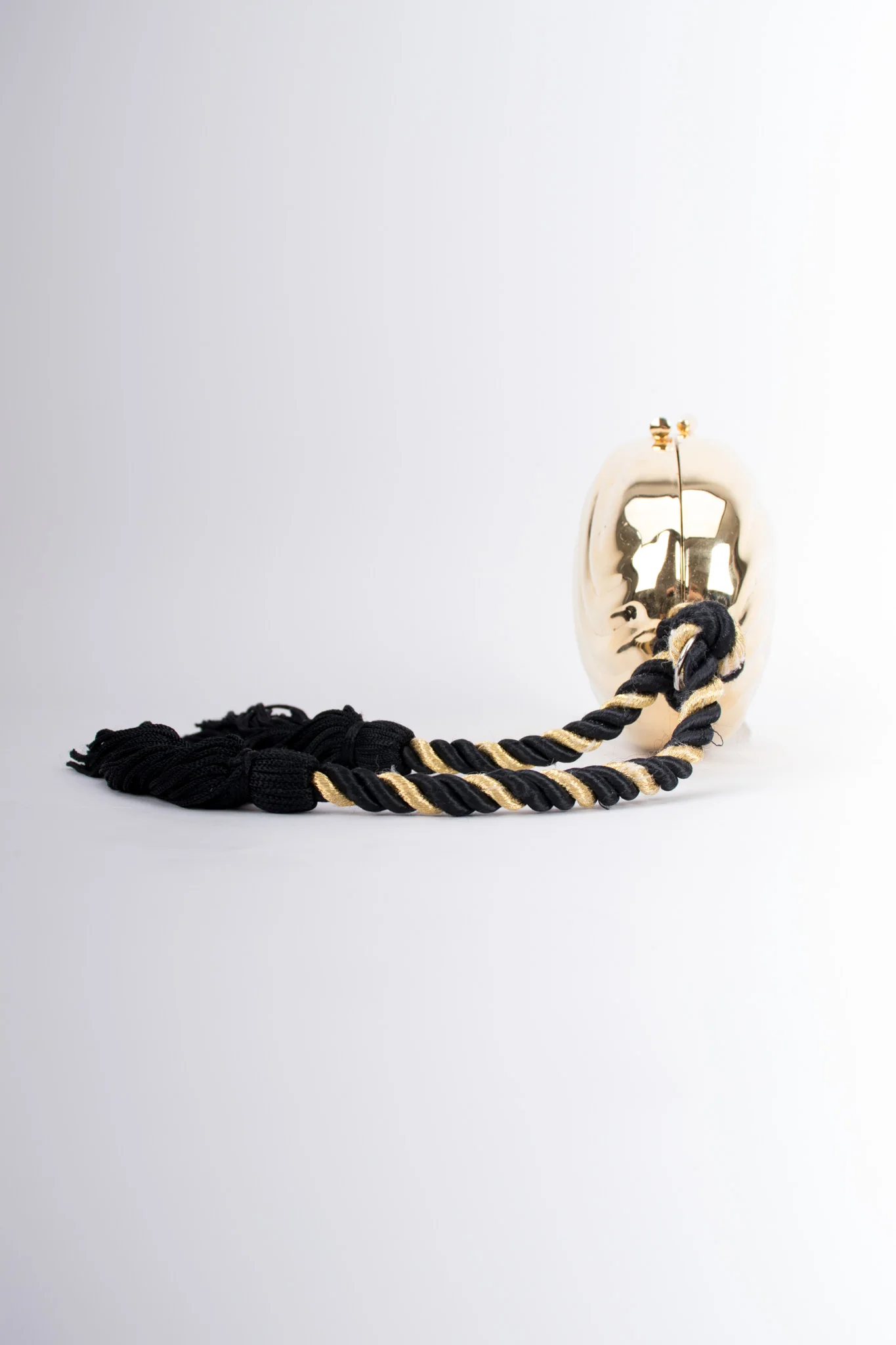 Golden Egg Tassel Clutch - Image 4