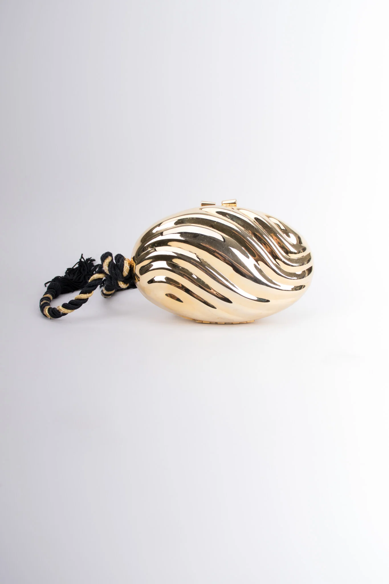 Golden Egg Tassel Clutch - Image 6