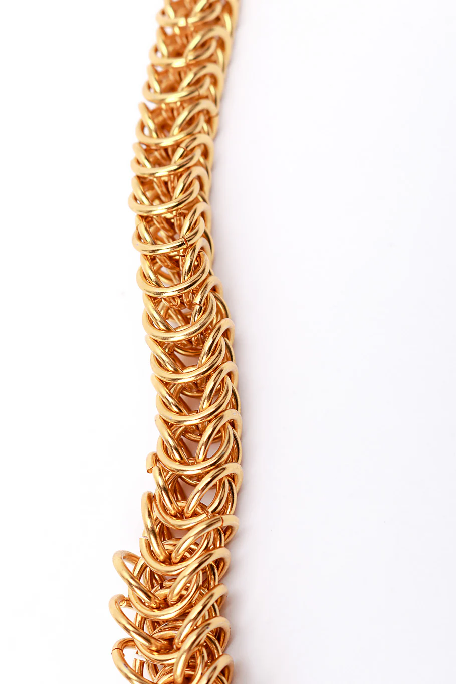 Golden Exoskeleton Collar Necklace - Image 3