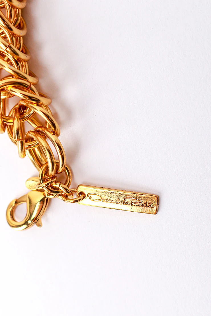 Golden Exoskeleton Collar Necklace - Image 5