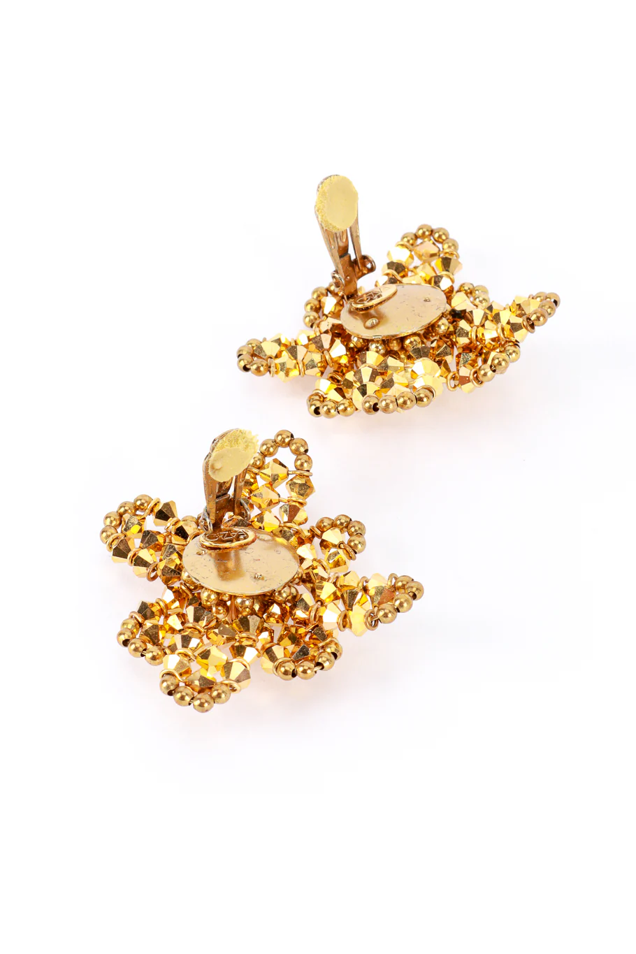 Golden Flower Earrings - Image 5