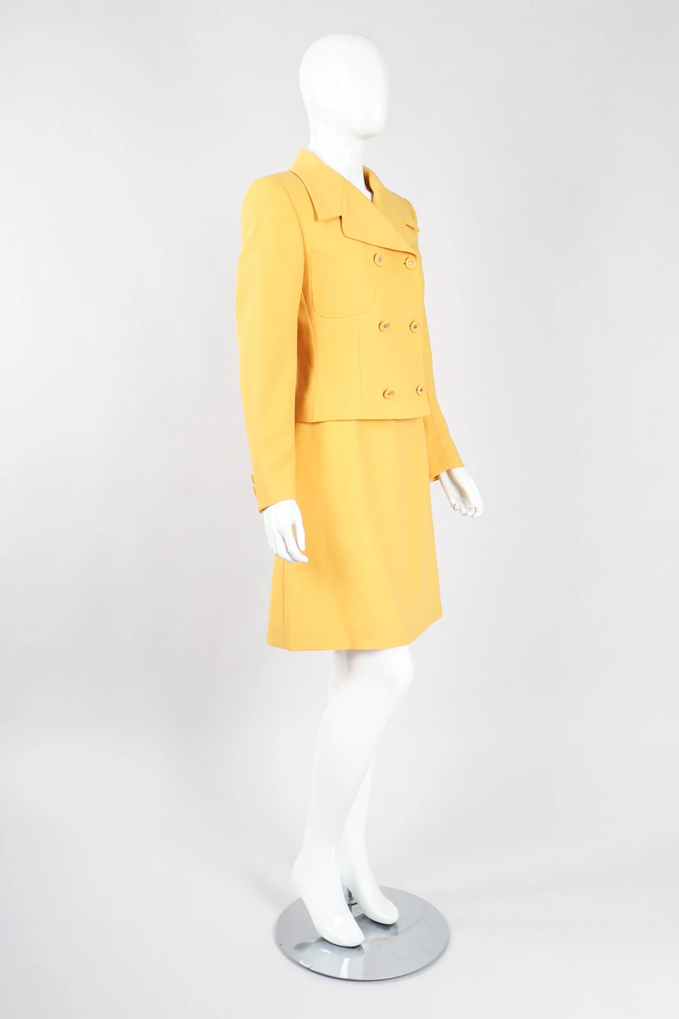 Golden Jacket & Skirt Set - Image 2