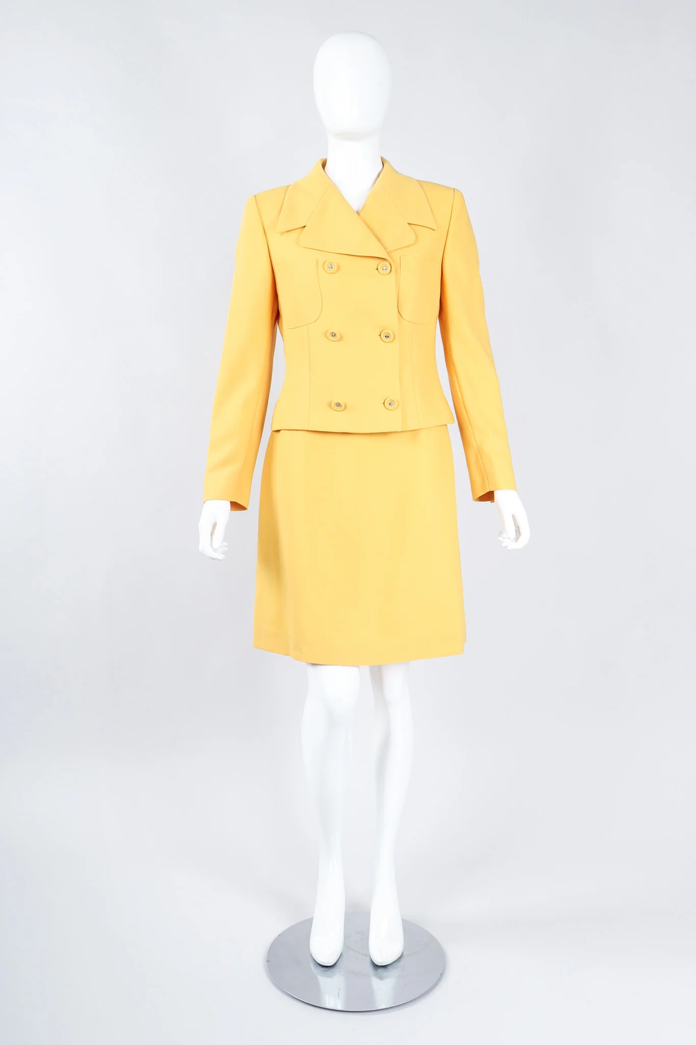 Golden Jacket & Skirt Set - Image 3