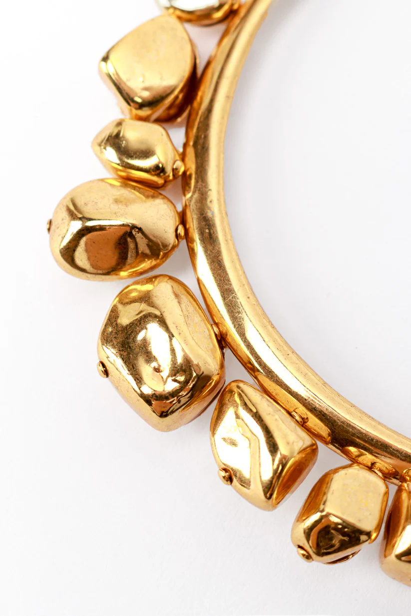 Golden Nuggets Collar Necklace - Image 3