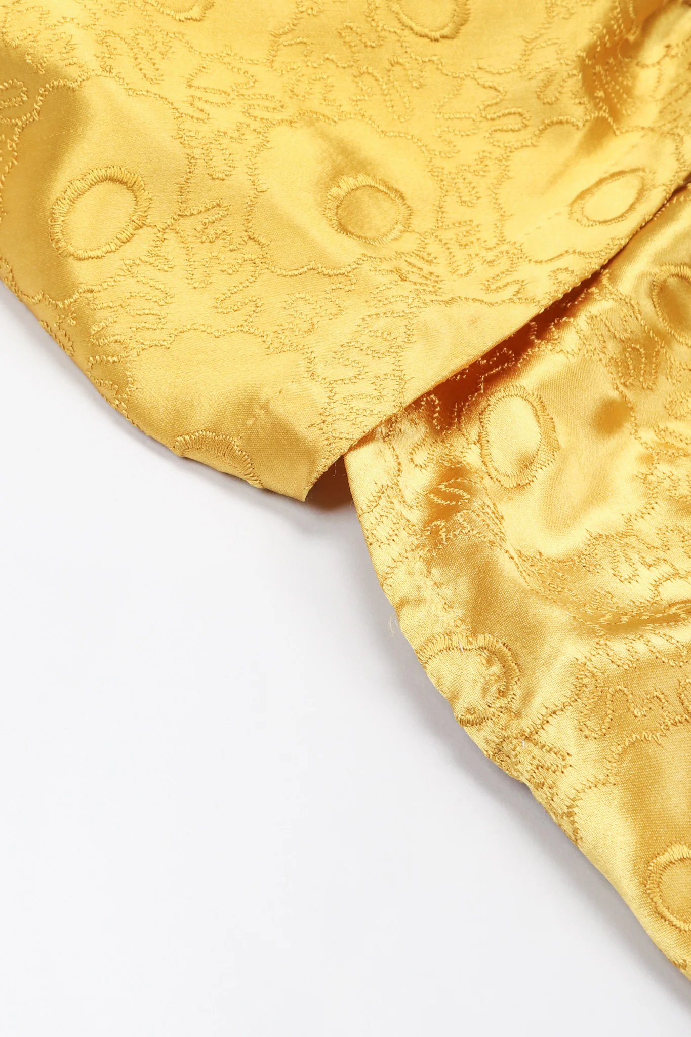 Golden Opium Satin Gown - Image 12