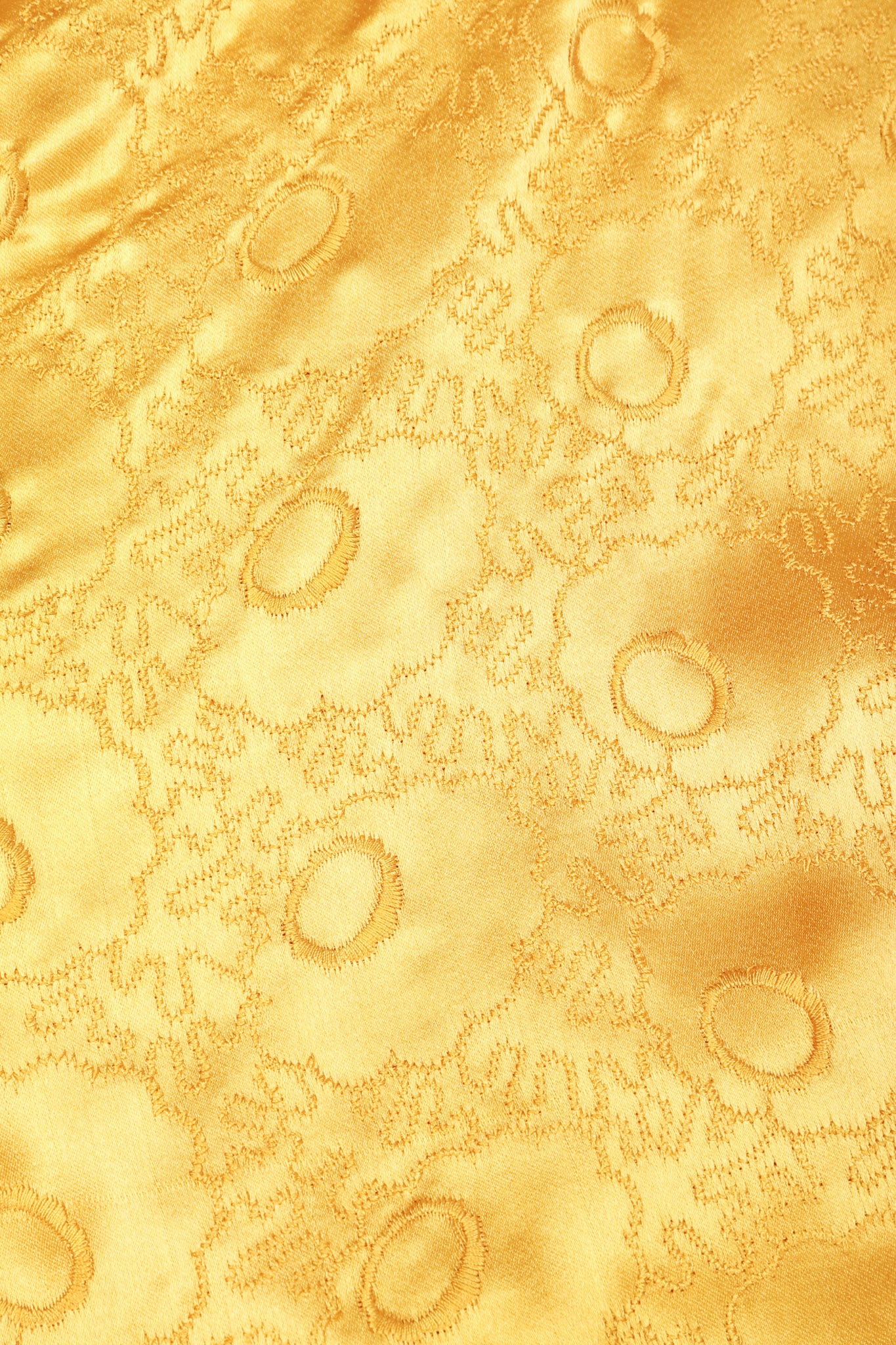 Golden Opium Satin Gown - Image 14