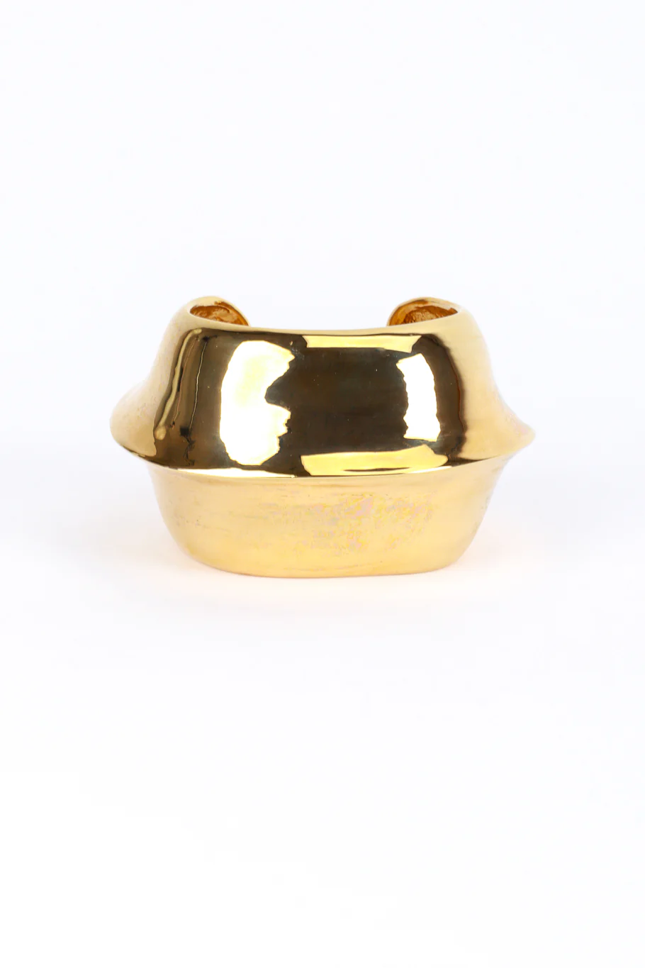 Golden Sculpted Cuff