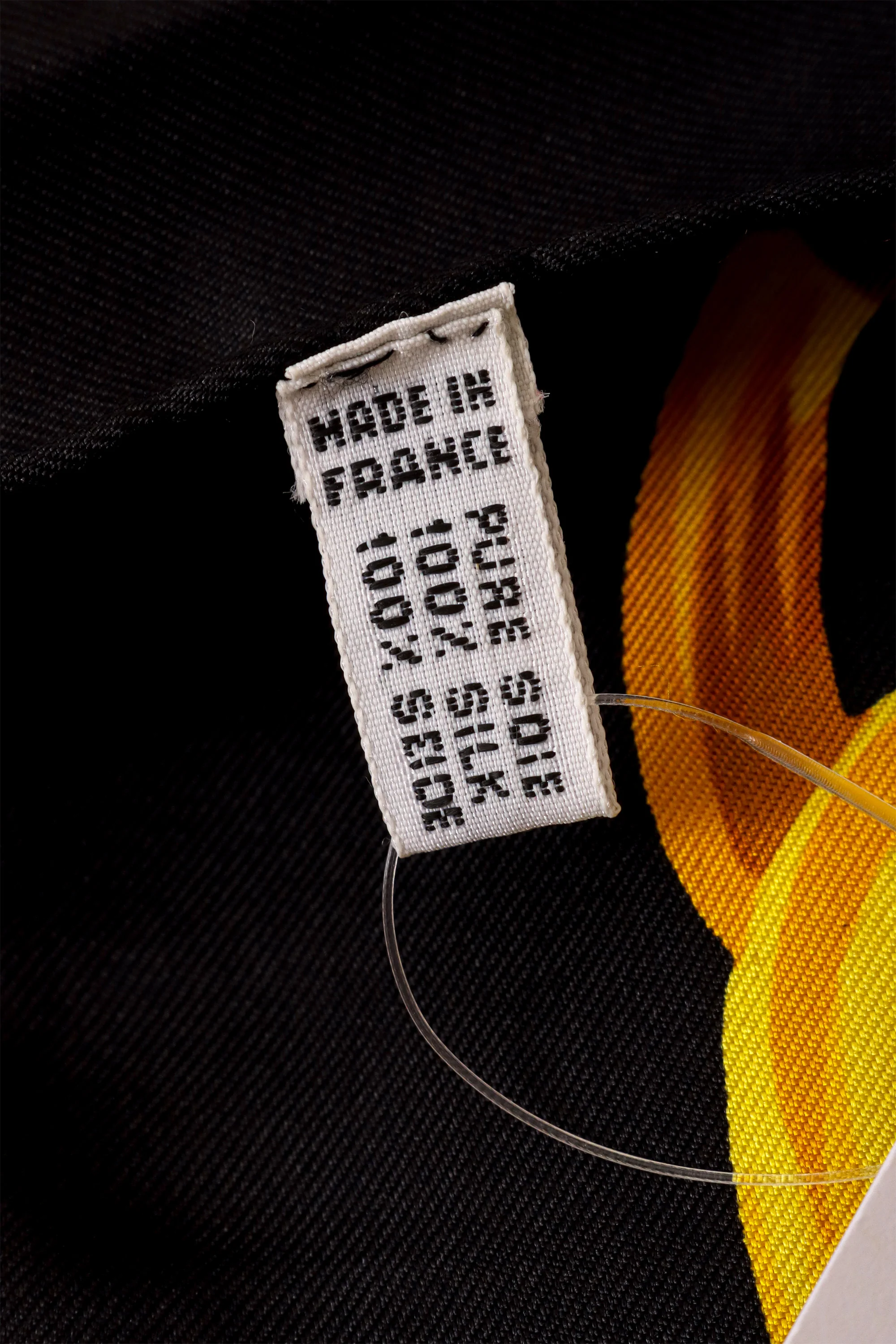 Golden Spur Ribbon Print Scarf - Image 5