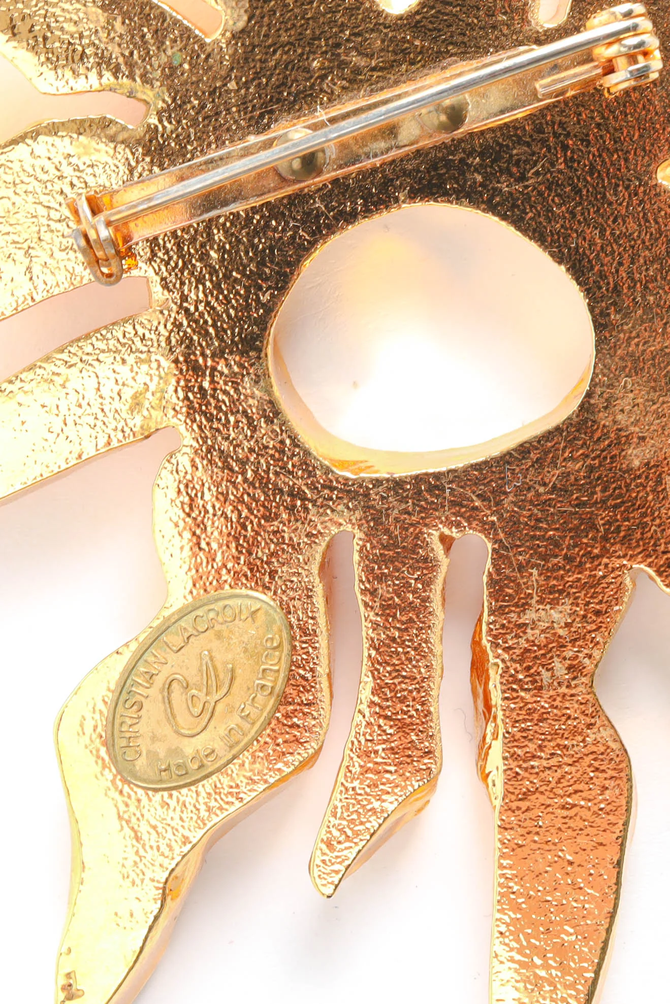 Golden Sun Burst Brooch - Image 7