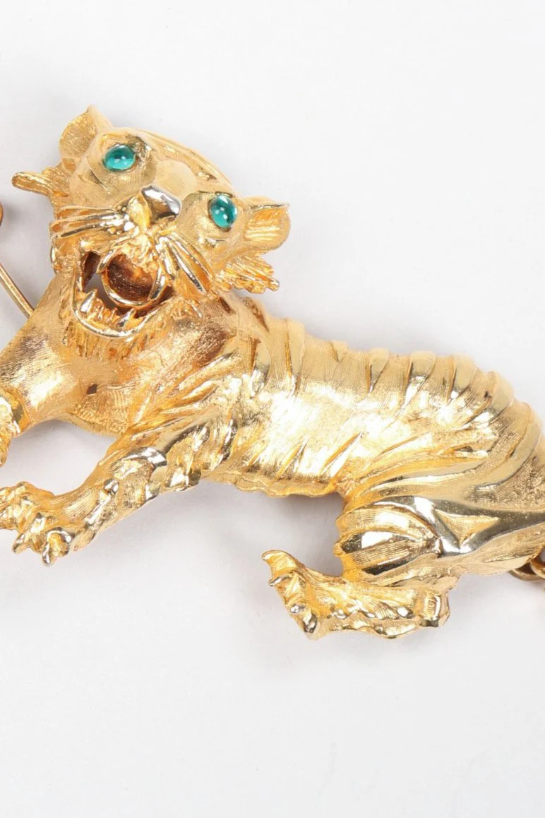 Golden Tiger Chain Belt