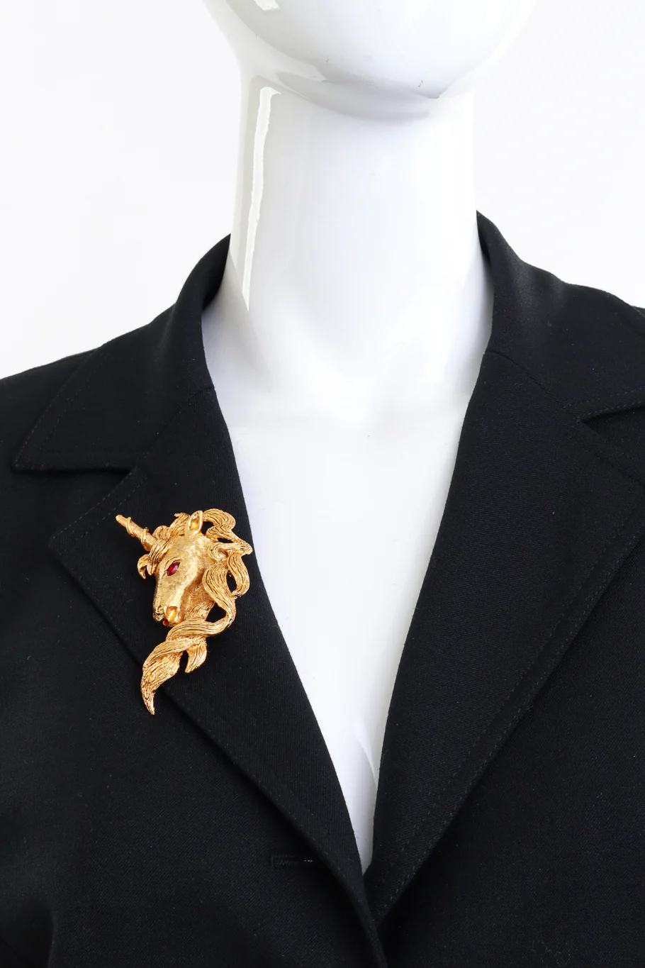 Golden Unicorn Brooch - Image 2