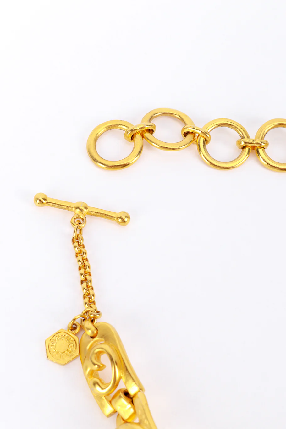 Golden Vines Collar Plate Necklace - Image 4