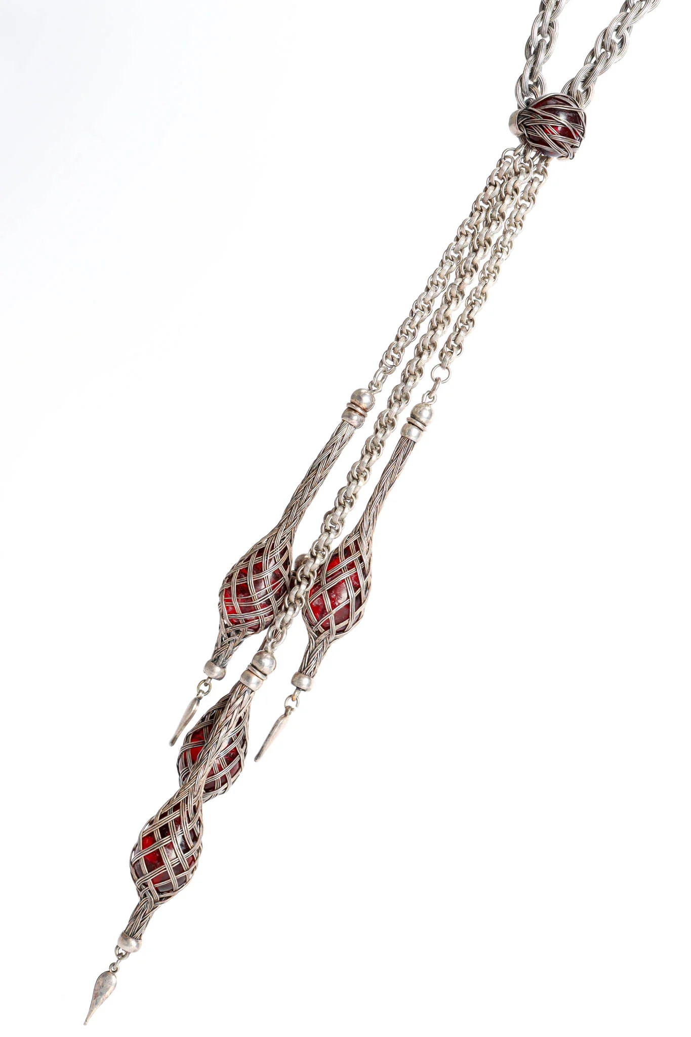 Gothic Orb Chandelier Necklace - Image 5