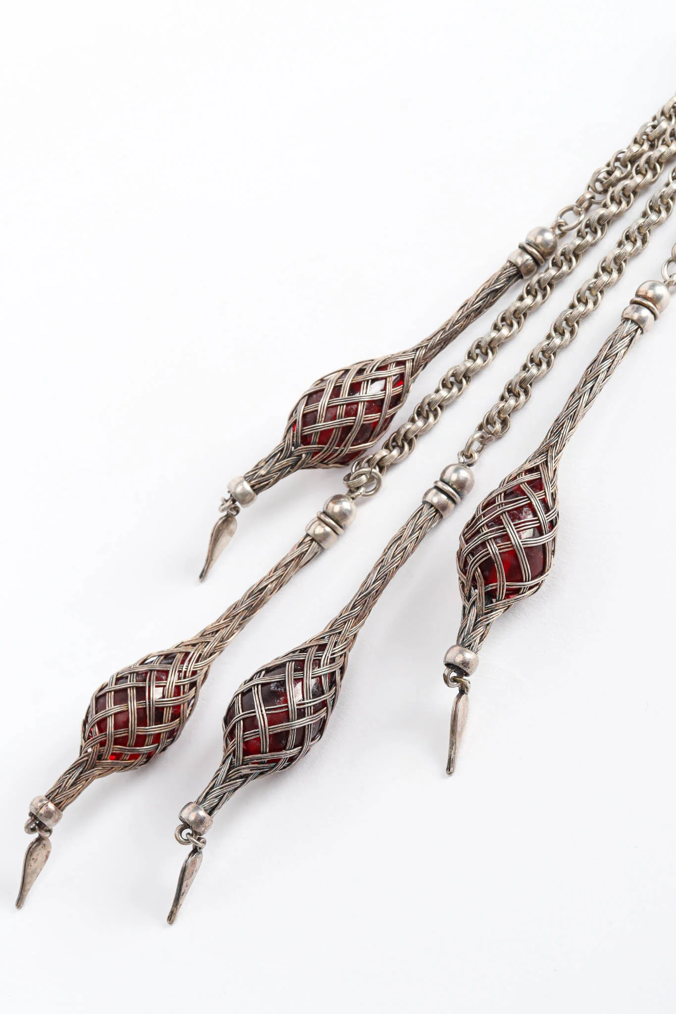 Gothic Orb Chandelier Necklace - Image 6