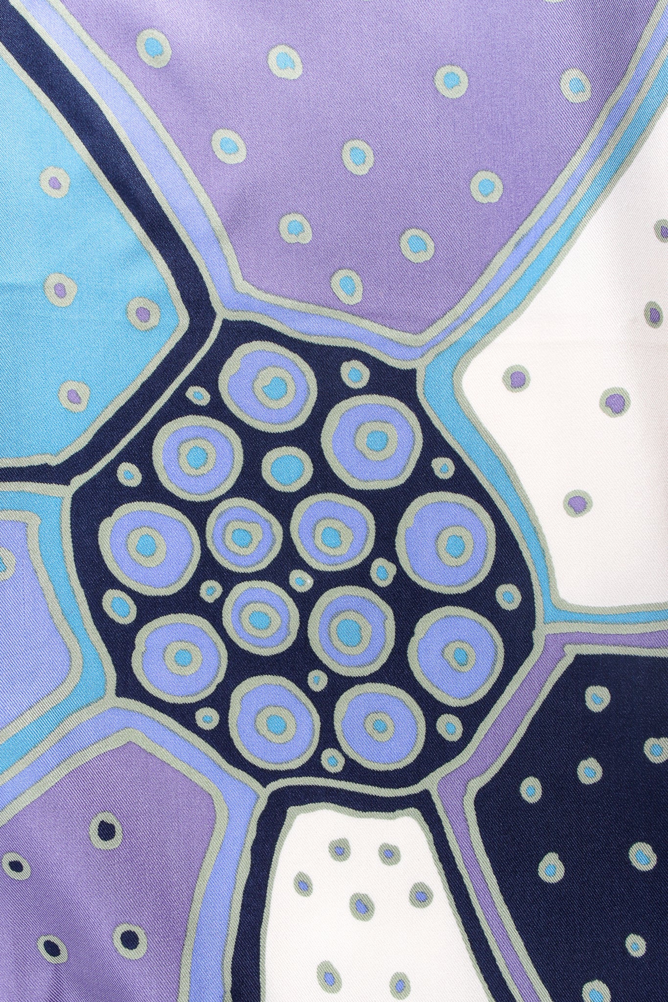 Graduated Dot Swirl Scarf - Image 5