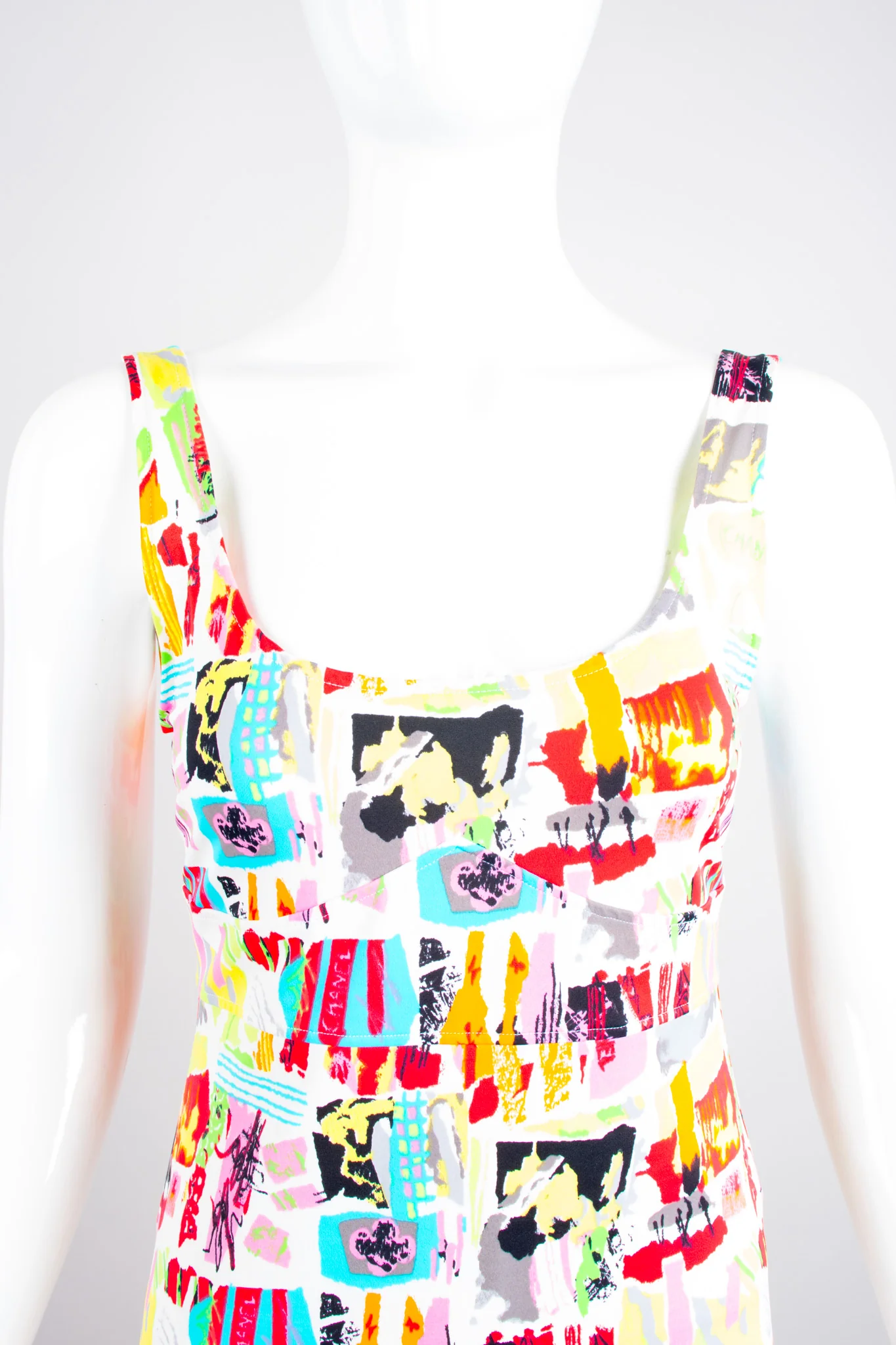 Graffiti Print Dress - Image 7