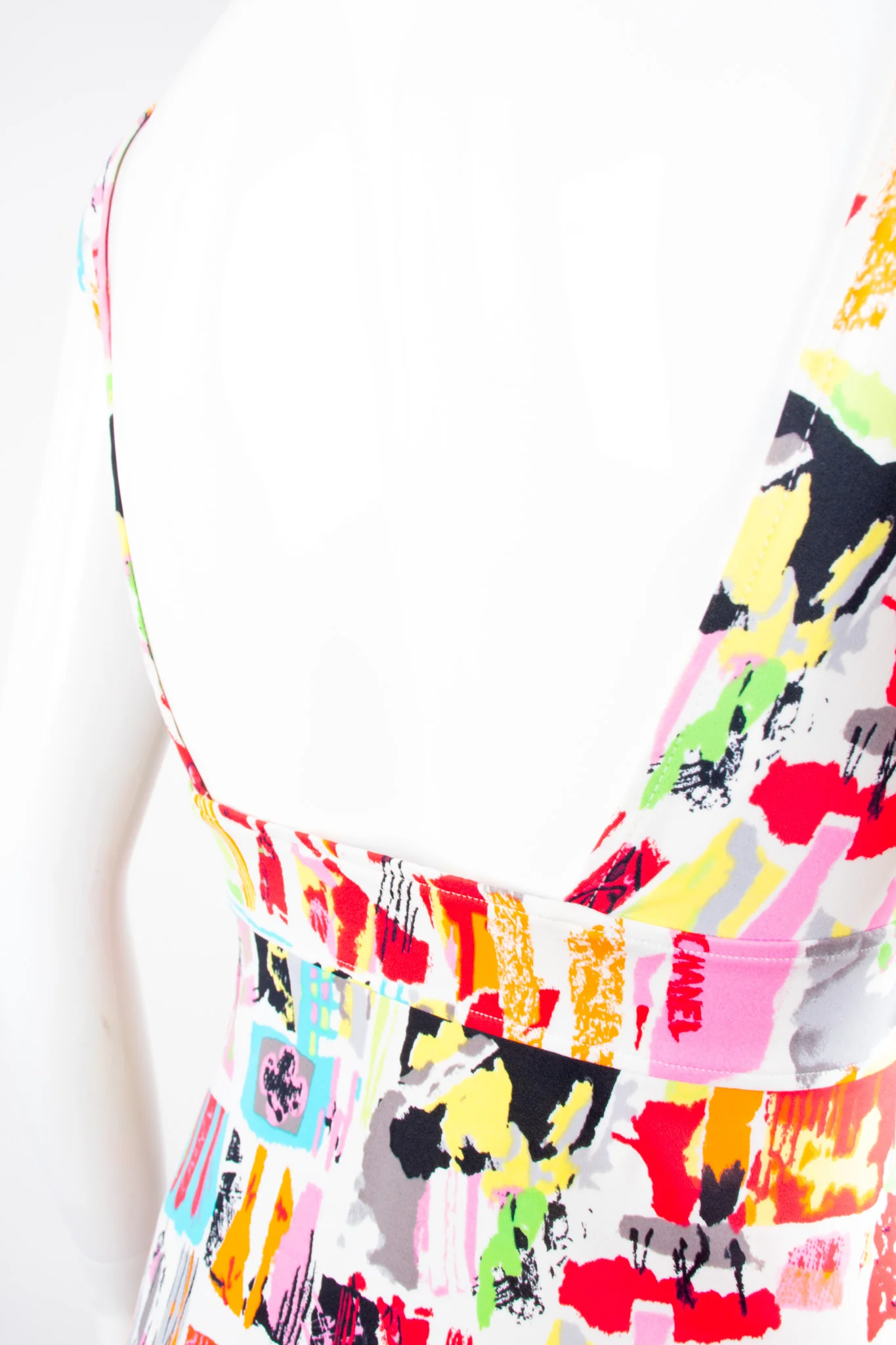 Graffiti Print Dress - Image 9