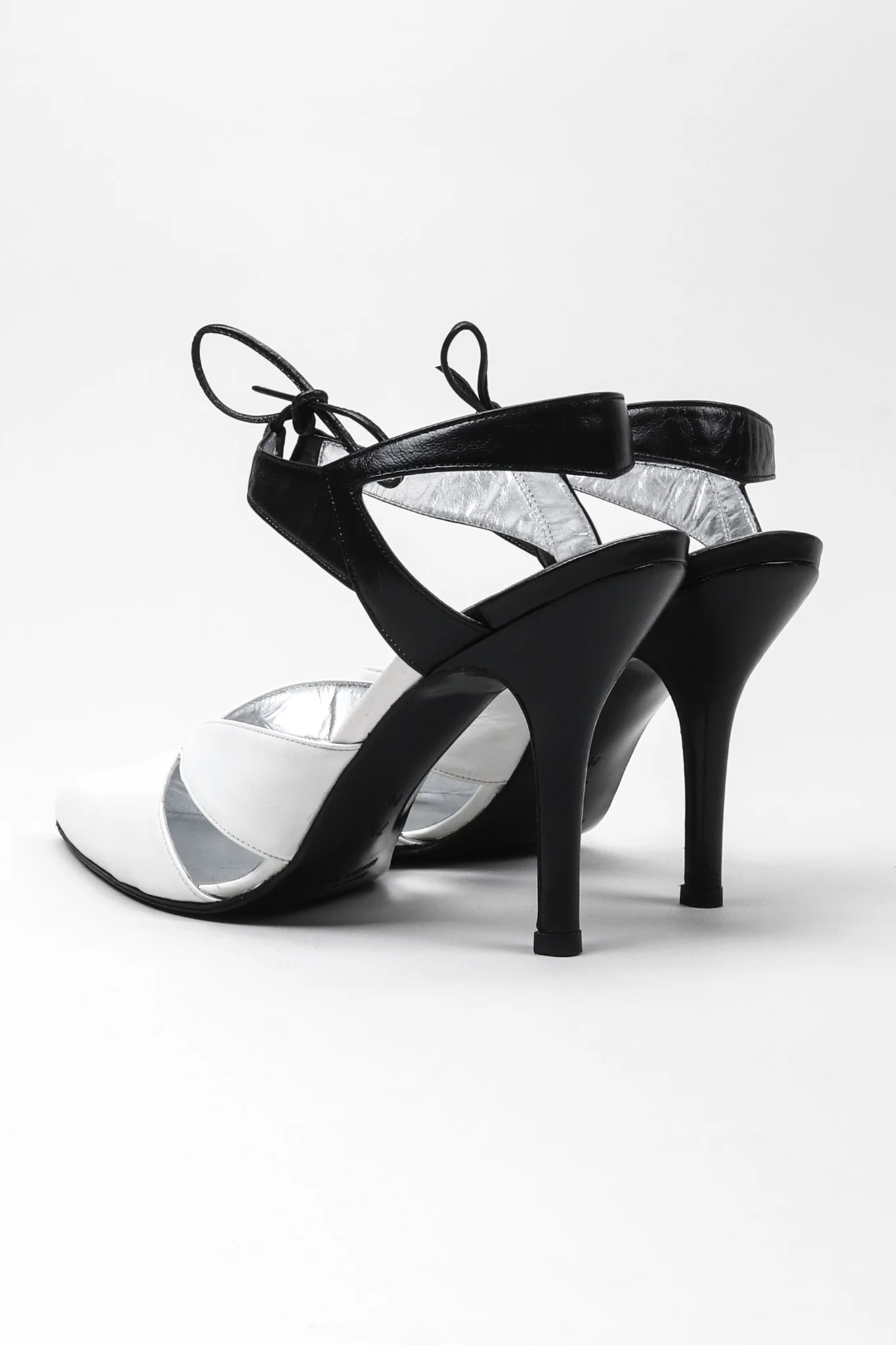 Graphic Ankle Strap Heels - Image 6