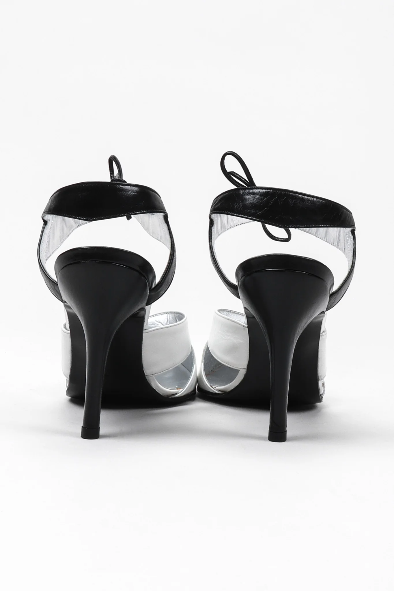 Graphic Ankle Strap Heels - Image 7