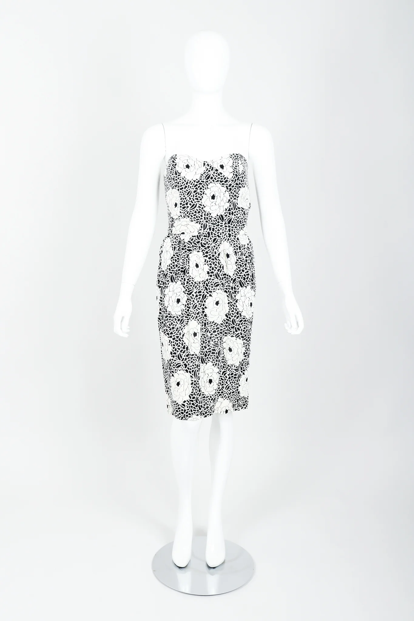 Graphic Floral Belted Jacket & Dress Set - Image 2